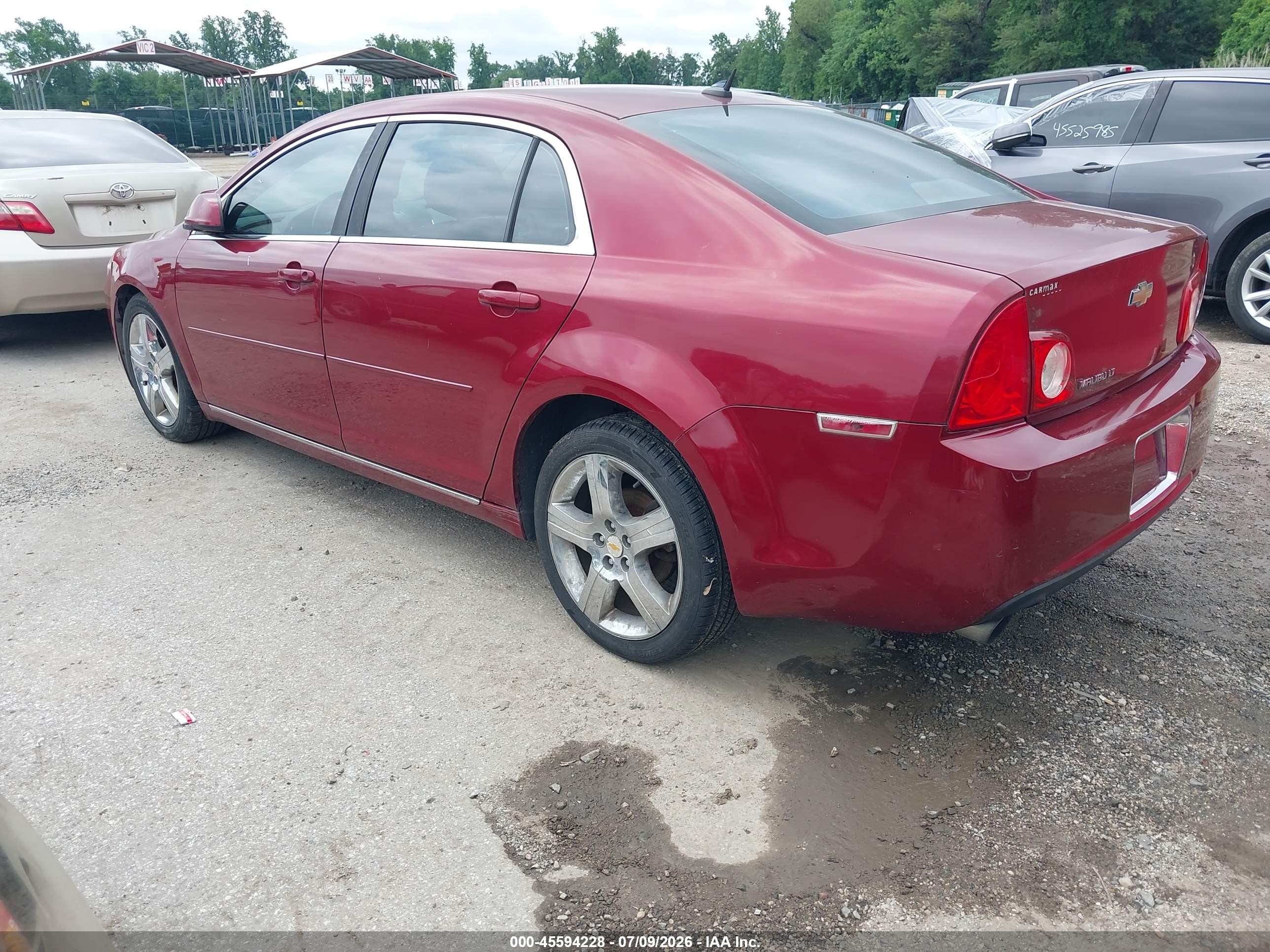 2011 Chevrolet Malibu 2lt Red vin: 1G1ZD5E75BF217308