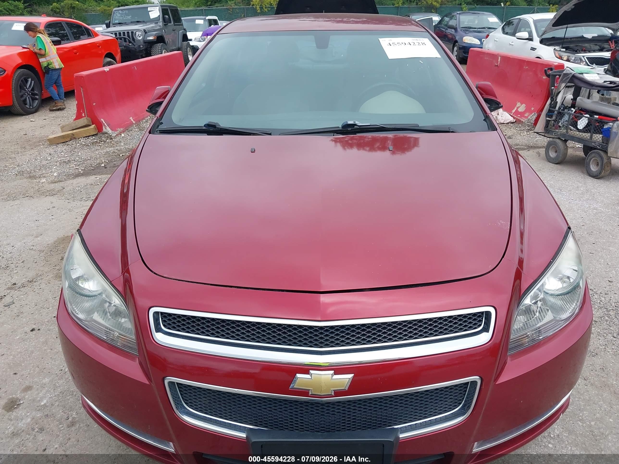 2011 Chevrolet Malibu 2lt Red vin: 1G1ZD5E75BF217308
