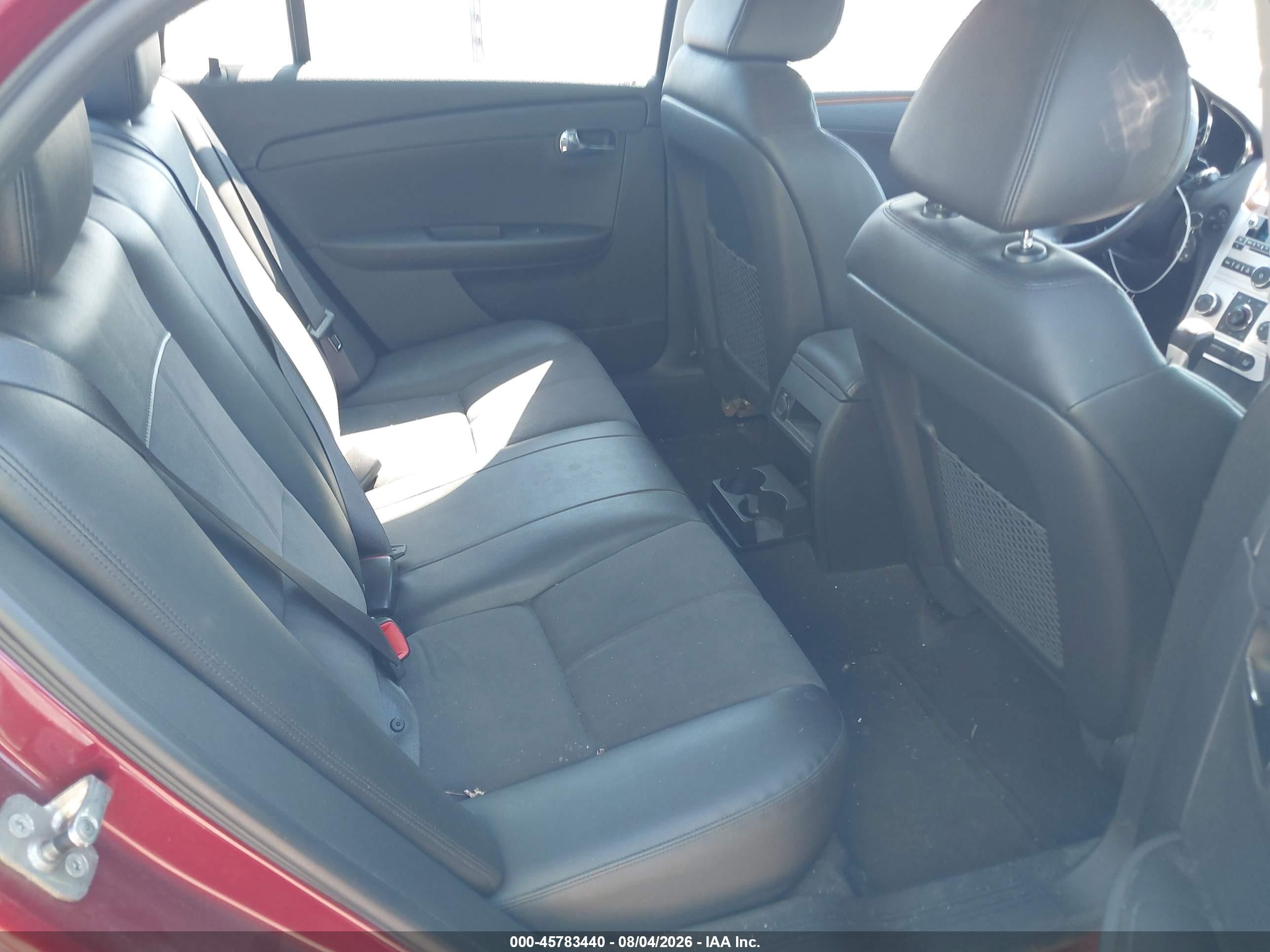 2011 Chevrolet Malibu 2lt Red vin: 1G1ZD5E75BF261132
