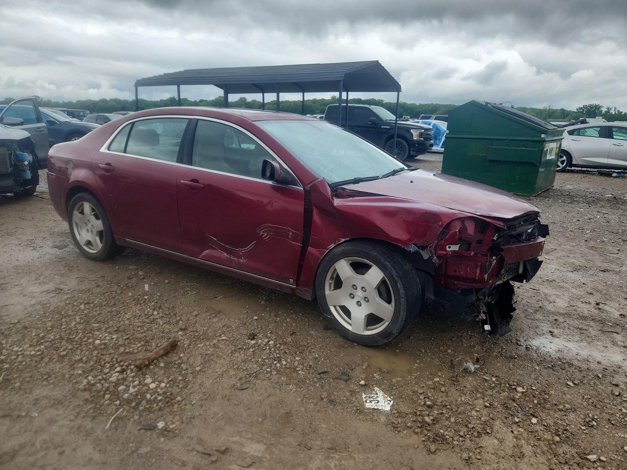 2010 Chevrolet Malibu 2lt Бордовый vin: 1G1ZD5E76AF112176