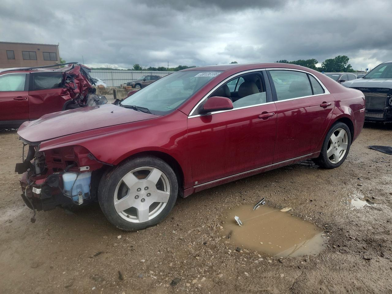 2010 Chevrolet Malibu 2lt Burgundy vin: 1G1ZD5E76AF112176