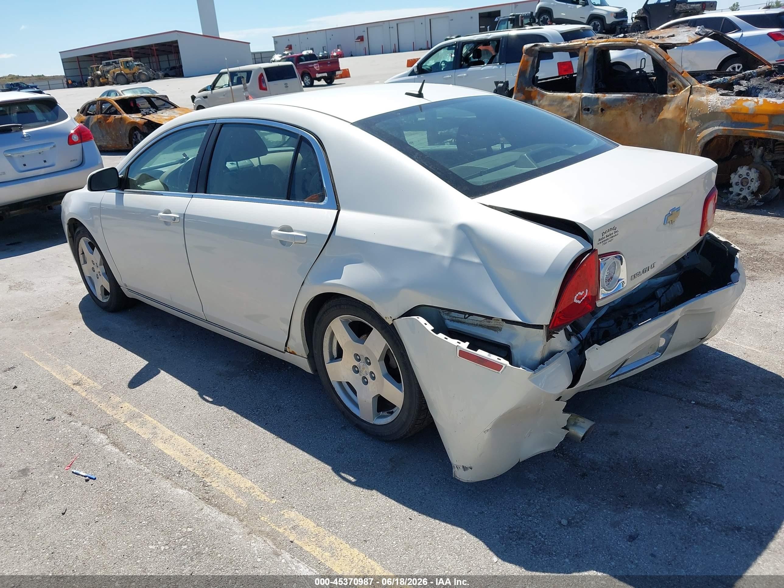 2010 Chevrolet Malibu Lt Белый vin: 1G1ZD5E76AF112484