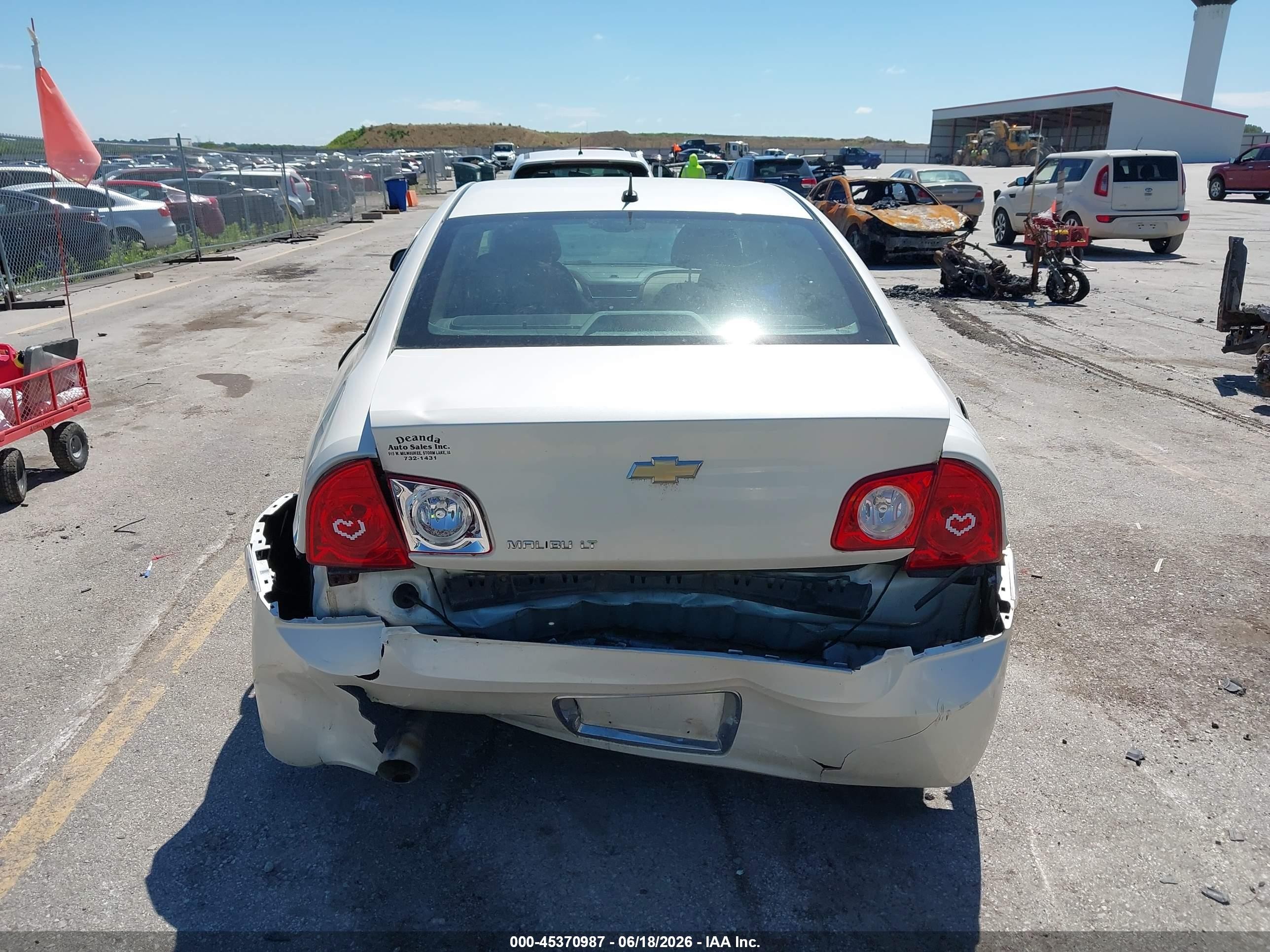 2010 Chevrolet Malibu Lt Белый vin: 1G1ZD5E76AF112484