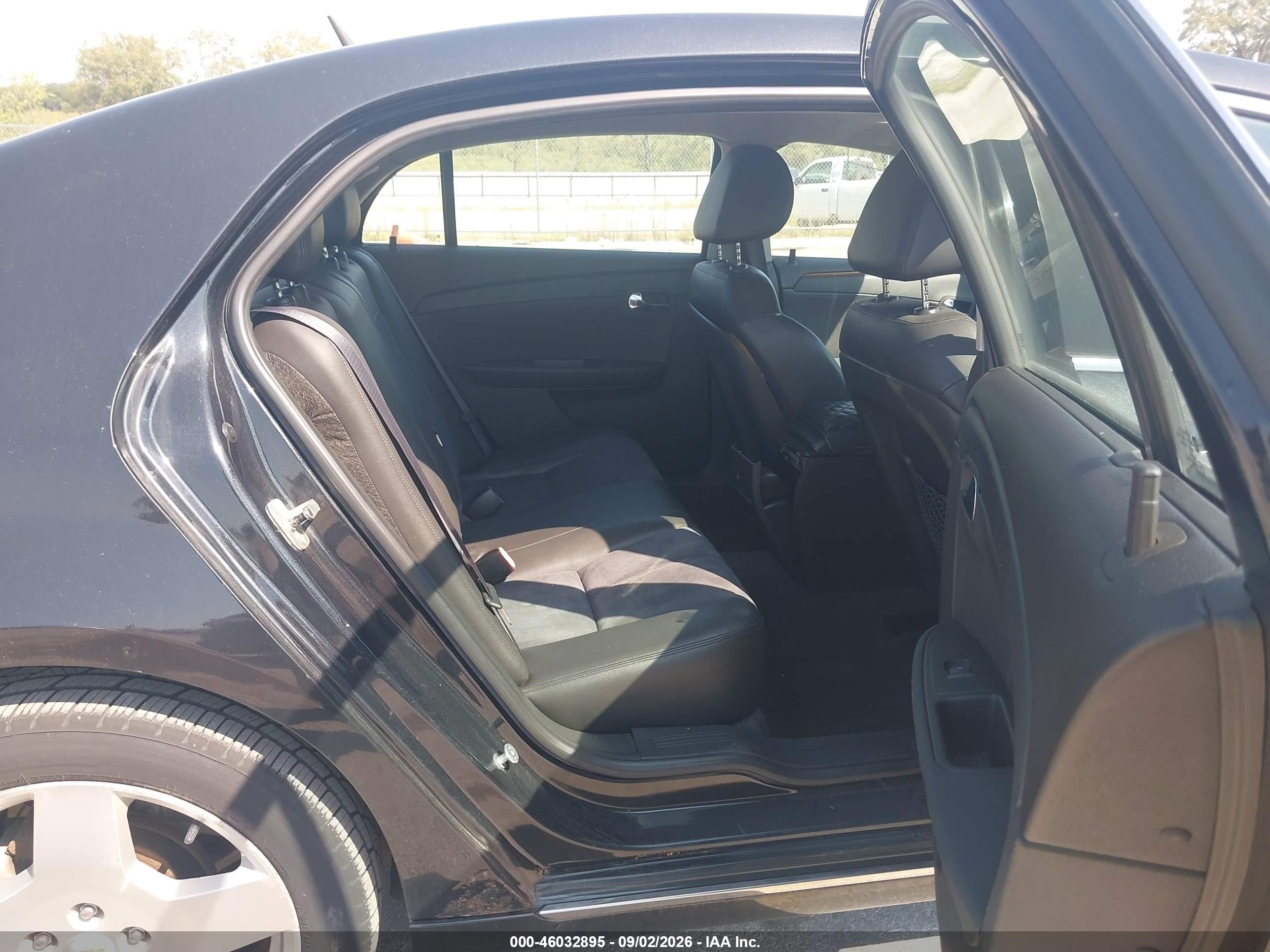 2010 Chevrolet Malibu Lt Black vin: 1G1ZD5E76AF318940