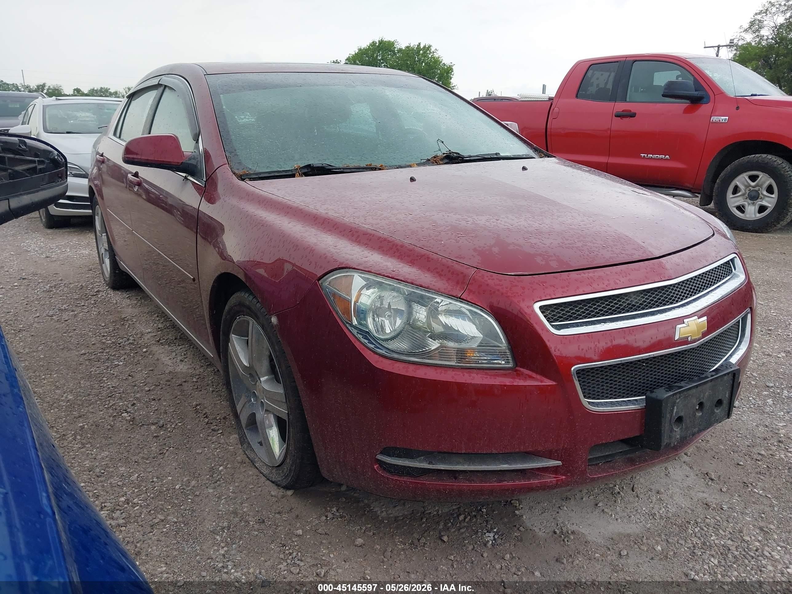 2011 Chevrolet Malibu 2lt Red vin: 1G1ZD5E76BF177952