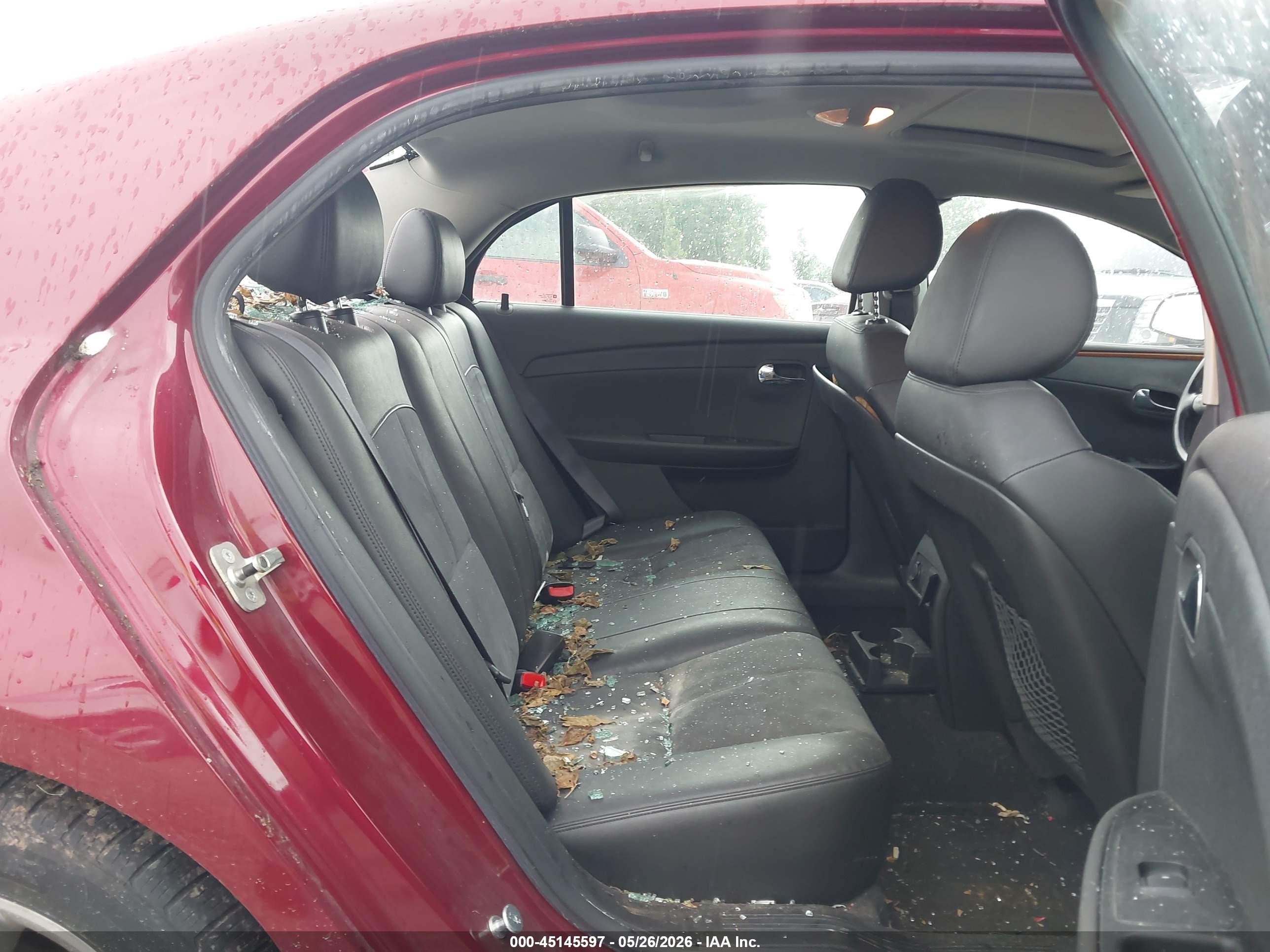 2011 Chevrolet Malibu 2lt Red vin: 1G1ZD5E76BF177952
