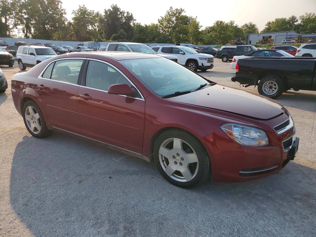 2010 Chevrolet Malibu 2lt Красный vin: 1G1ZD5E77AF315979