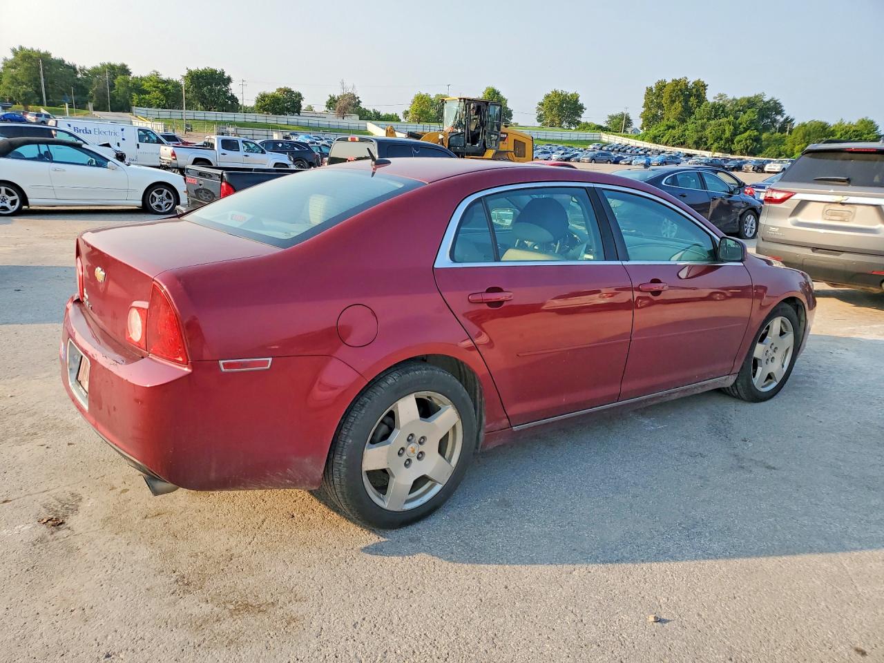 2010 Chevrolet Malibu 2lt Красный vin: 1G1ZD5E77AF315979