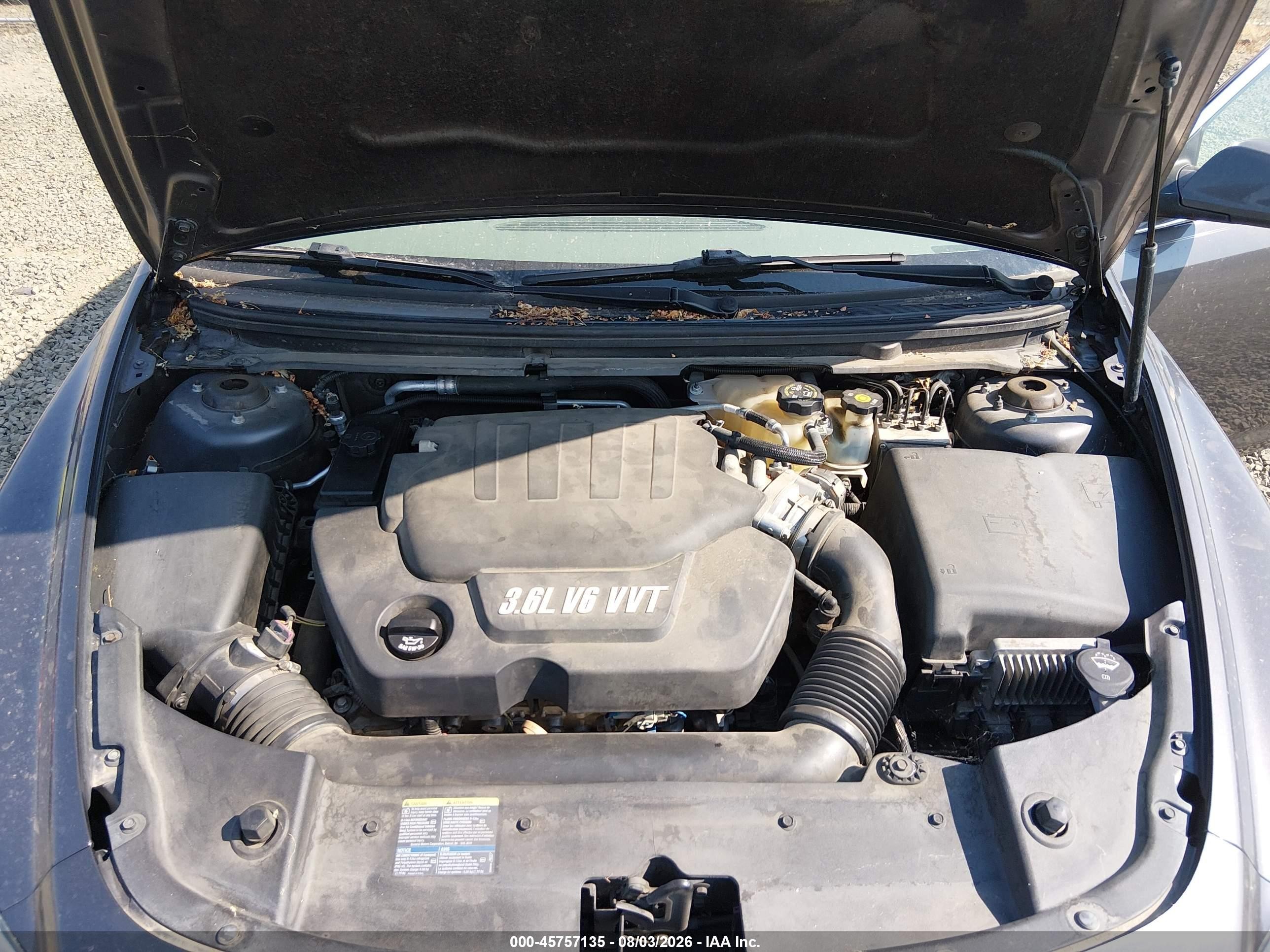 2010 Chevrolet Malibu Lt Gray vin: 1G1ZD5E79A4125418