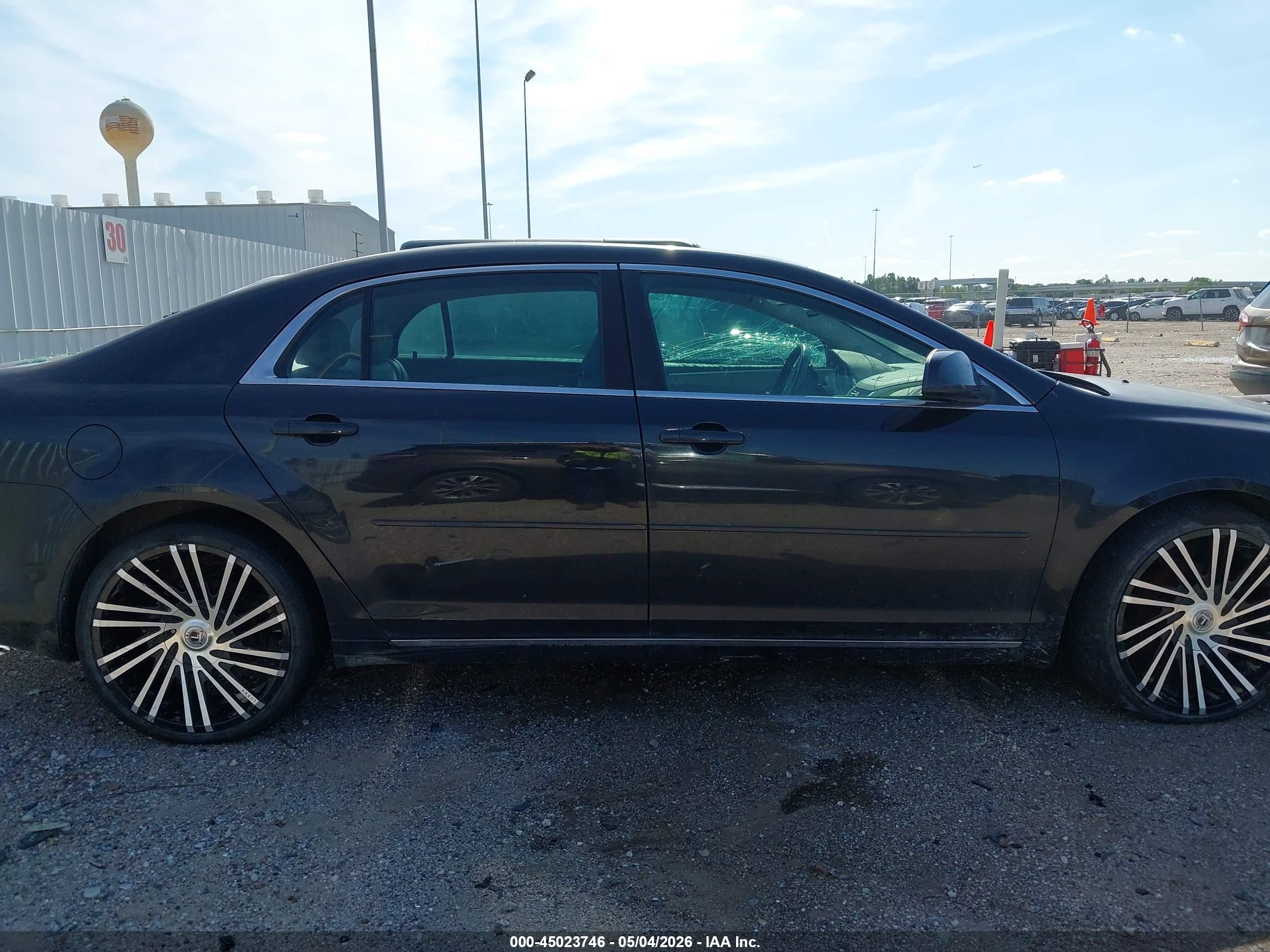 2010 Chevrolet Malibu Lt Black vin: 1G1ZD5E79A4126469