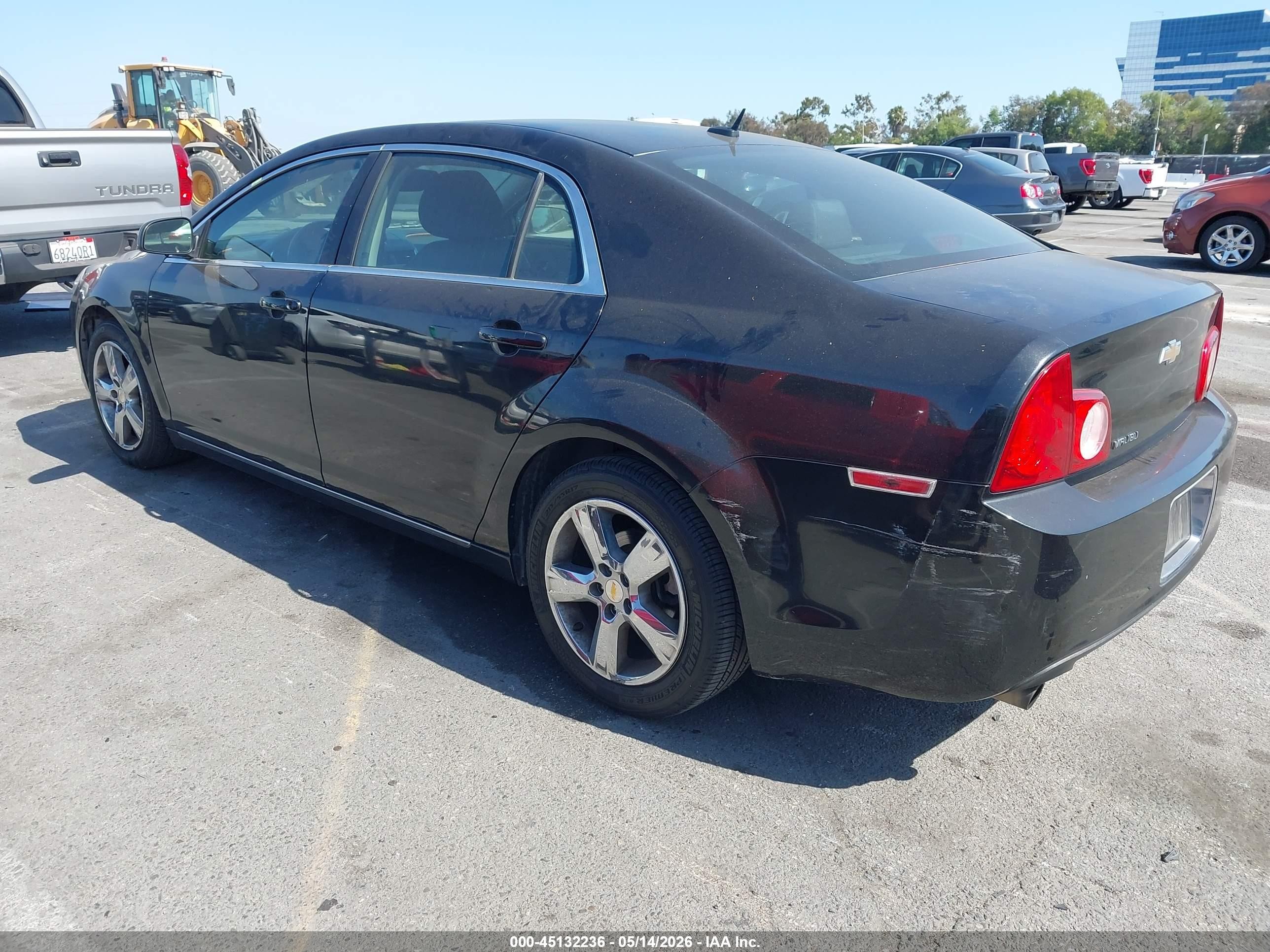 2010 Chevrolet Malibu Lt Black vin: 1G1ZD5EB0AF152600