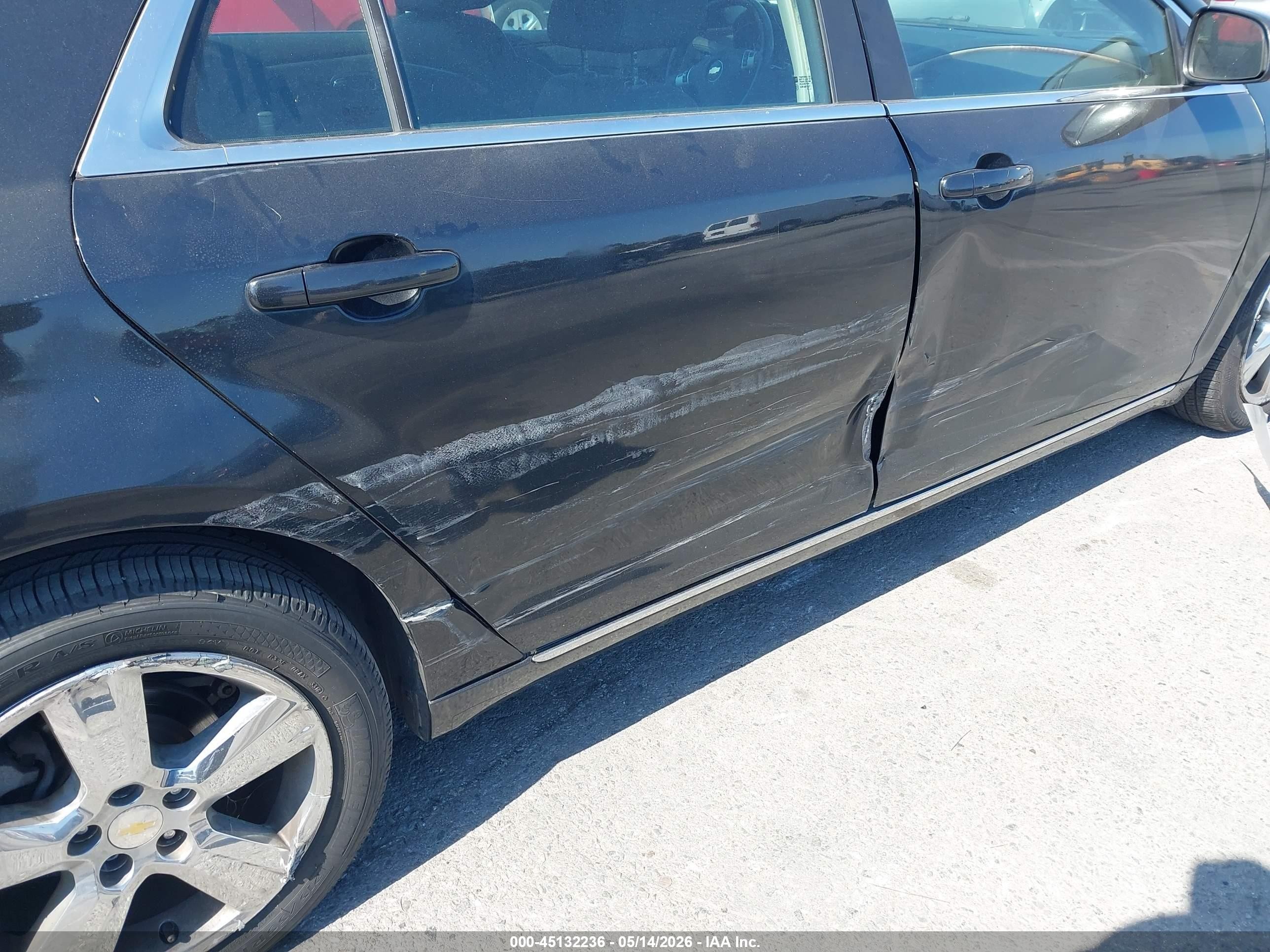 2010 Chevrolet Malibu Lt Black vin: 1G1ZD5EB0AF152600