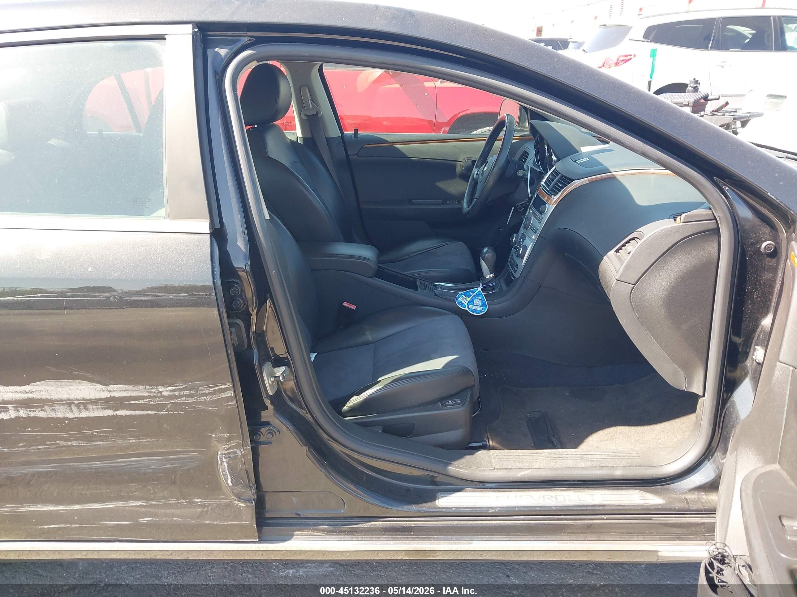 2010 Chevrolet Malibu Lt Black vin: 1G1ZD5EB0AF152600