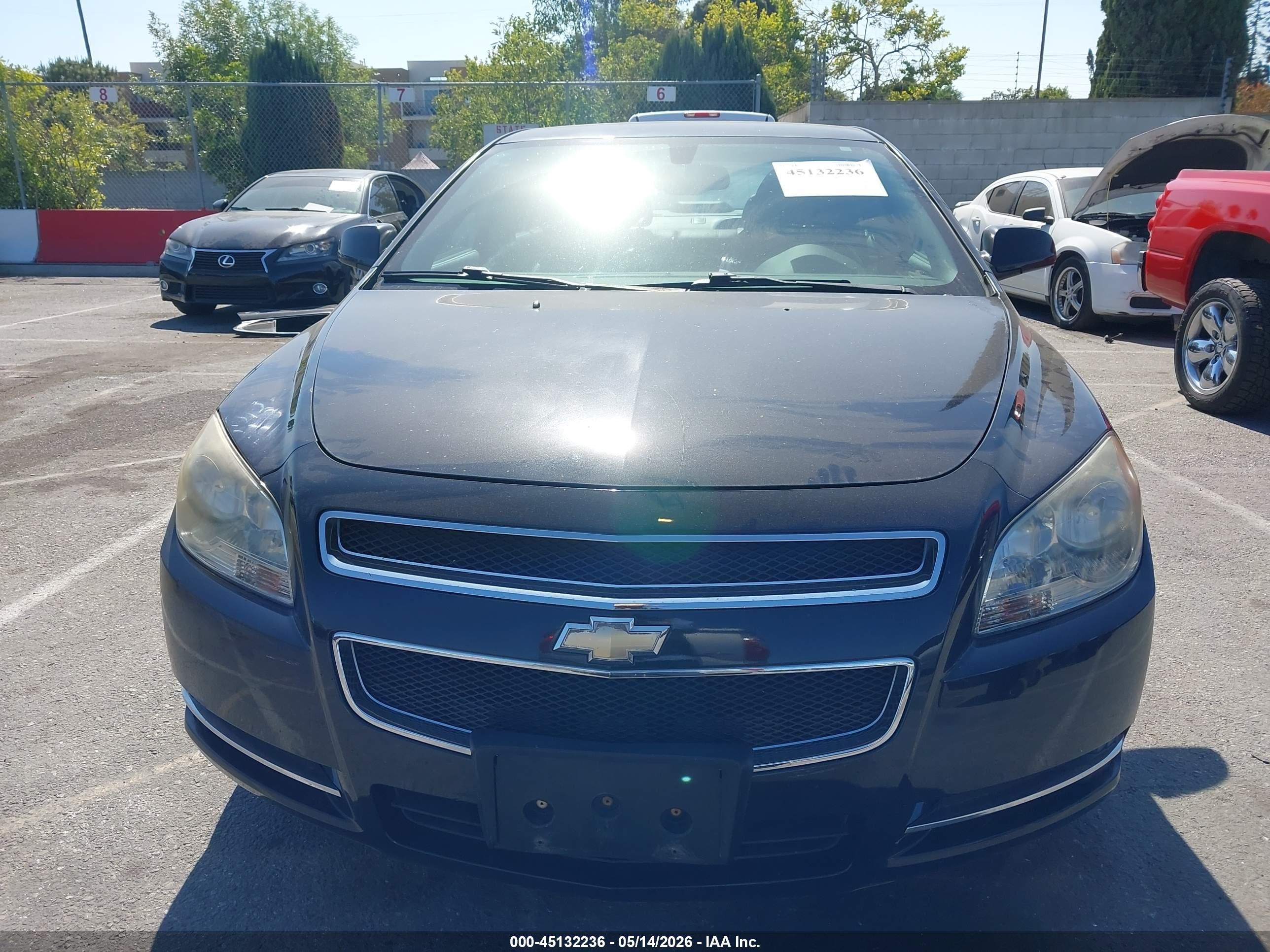 2010 Chevrolet Malibu Lt Black vin: 1G1ZD5EB0AF152600