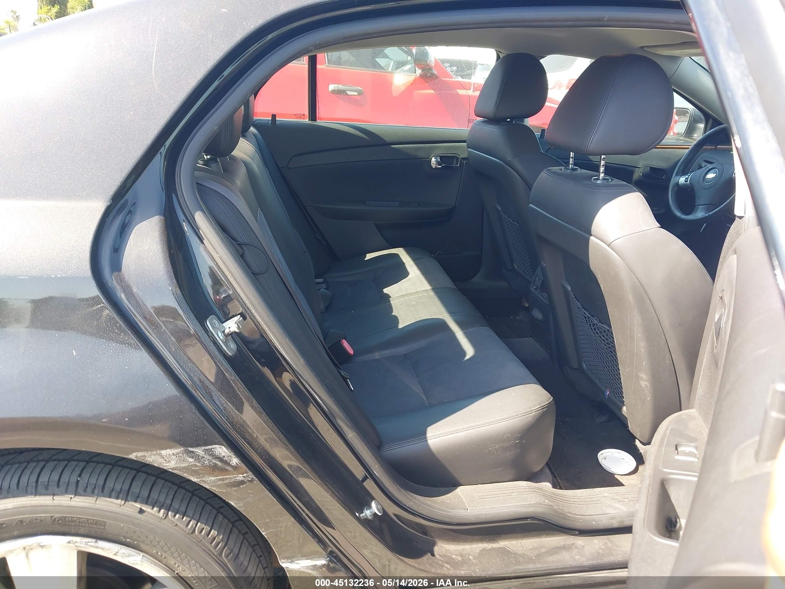 2010 Chevrolet Malibu Lt Black vin: 1G1ZD5EB0AF152600