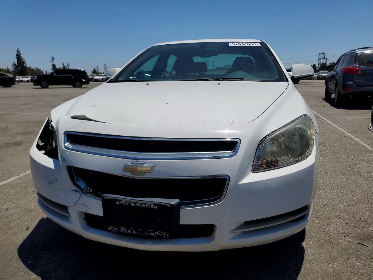 2010 Chevrolet Malibu 2lt White vin: 1G1ZD5EB2AF169432