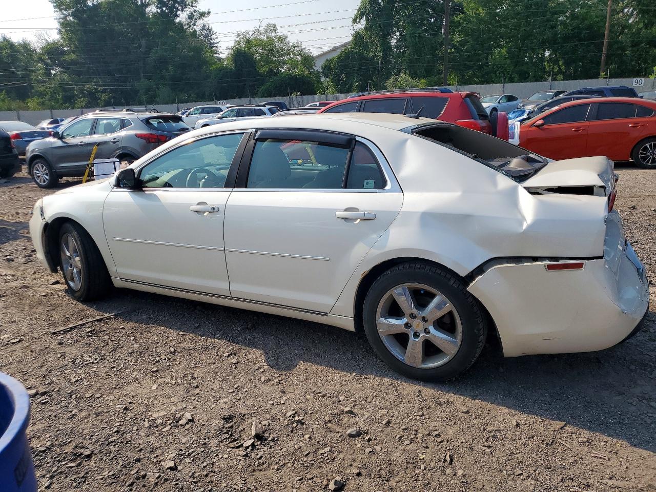 2010 Chevrolet Malibu 2lt White vin: 1G1ZD5EB2AF216703