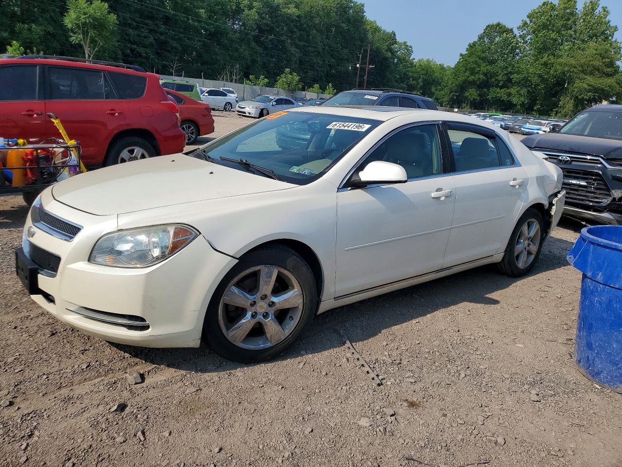 2010 Chevrolet Malibu 2lt White vin: 1G1ZD5EB2AF216703