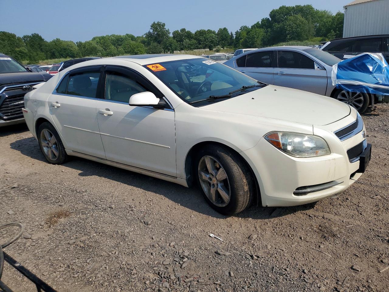 2010 Chevrolet Malibu 2lt White vin: 1G1ZD5EB2AF216703