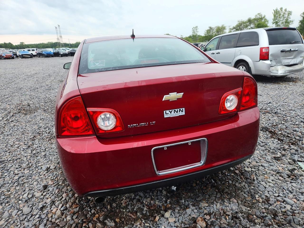 2010 Chevrolet Malibu 2lt Красный vin: 1G1ZD5EB2AF298867
