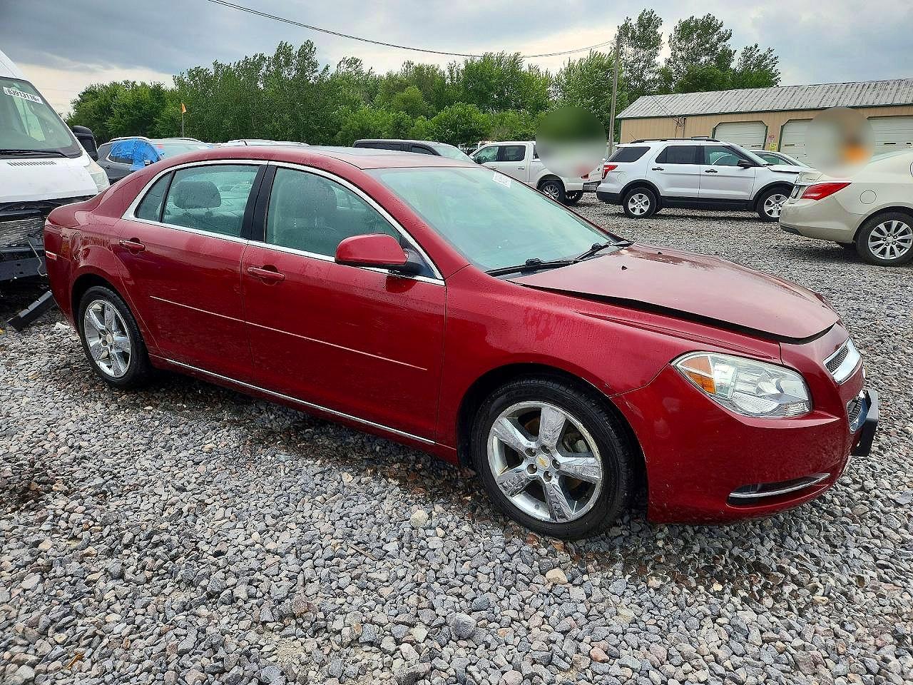 2010 Chevrolet Malibu 2lt Красный vin: 1G1ZD5EB2AF298867