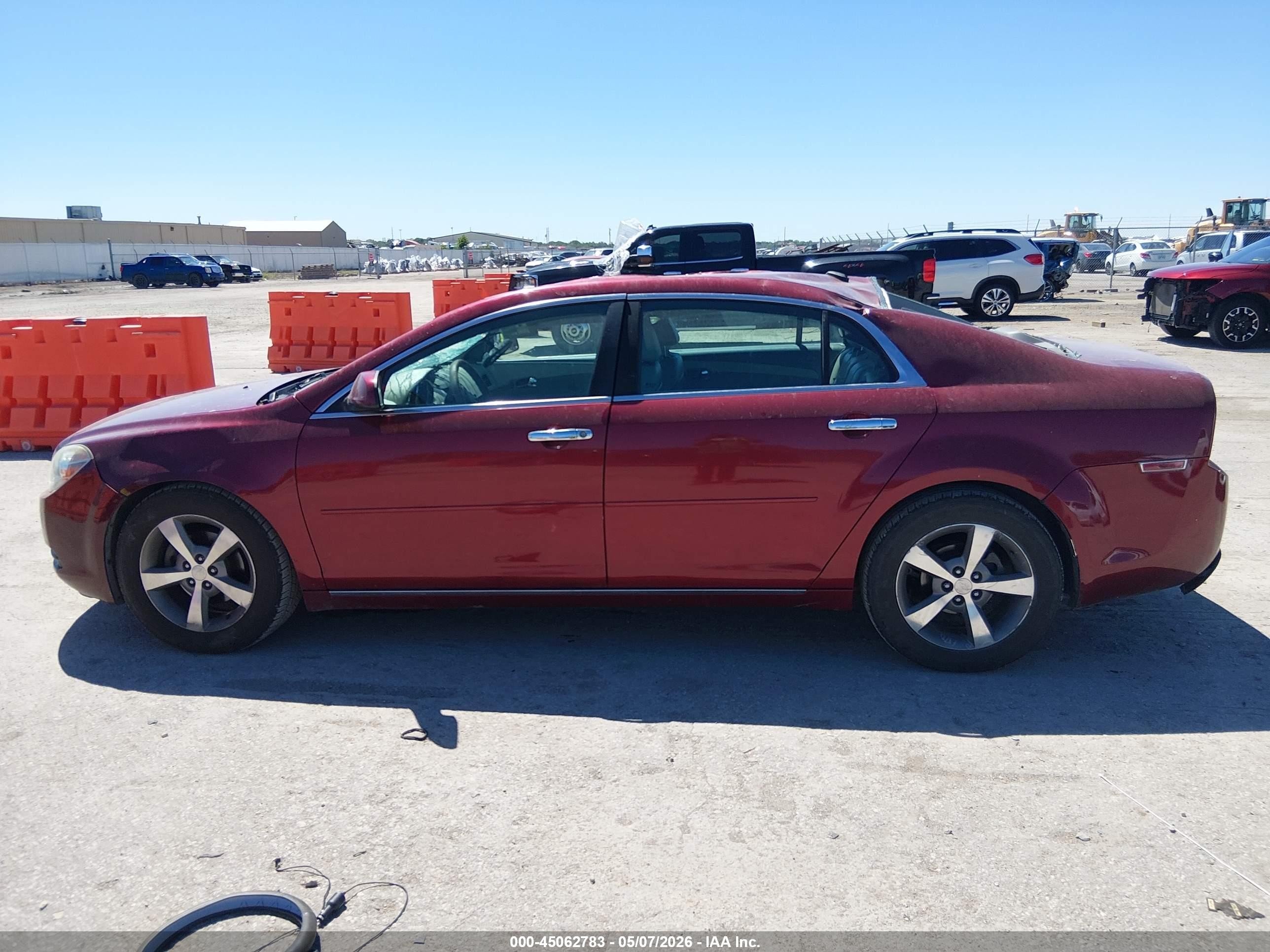 2010 Chevrolet Malibu Lt Red vin: 1G1ZD5EB3AF152946