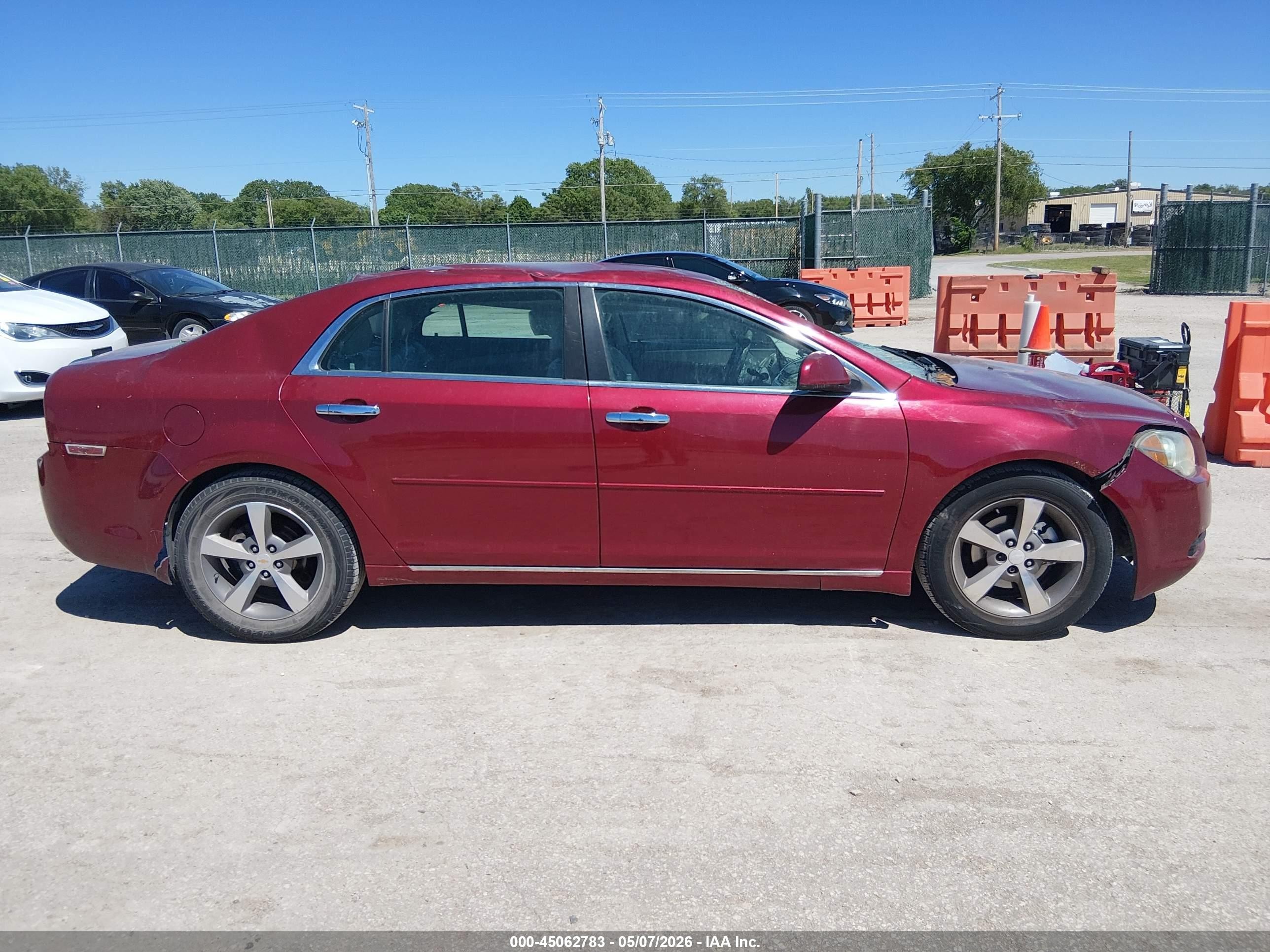 2010 Chevrolet Malibu Lt Red vin: 1G1ZD5EB3AF152946