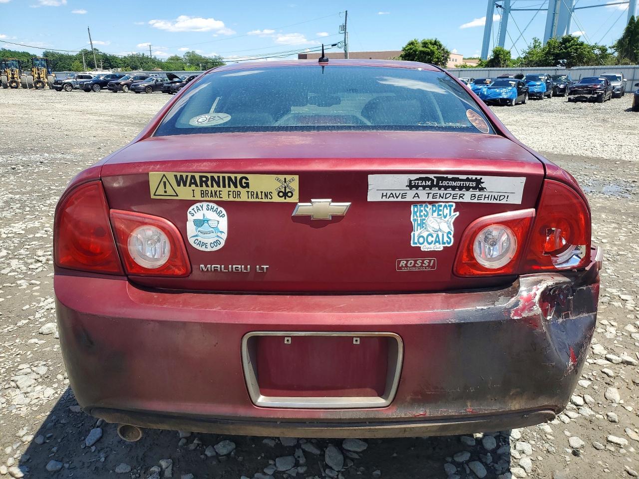 2010 Chevrolet Malibu 2lt Красный vin: 1G1ZD5EB4AF318939