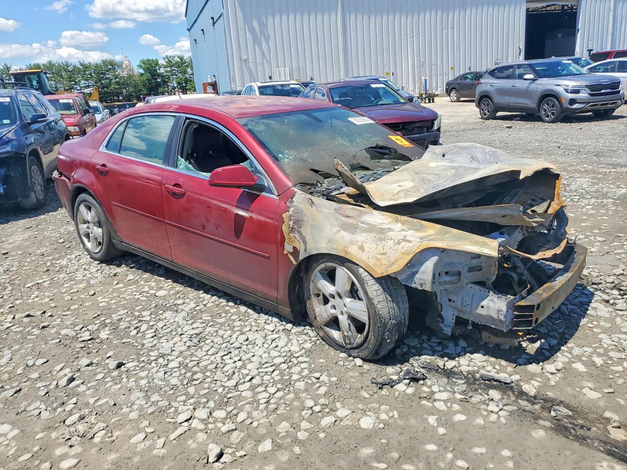 2010 Chevrolet Malibu 2lt Красный vin: 1G1ZD5EB4AF318939