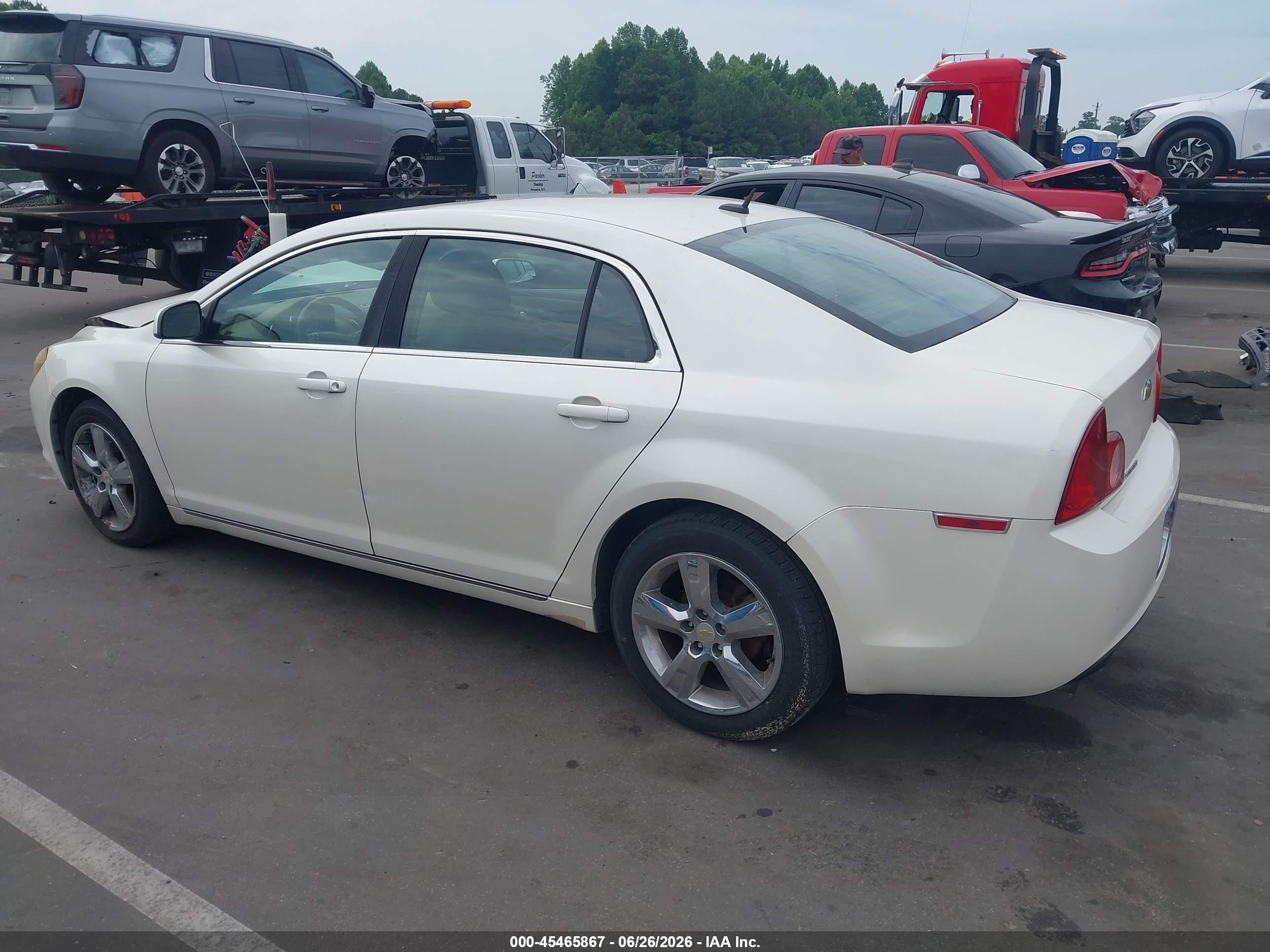 2010 Chevrolet Malibu Lt Белый vin: 1G1ZD5EB5AF241157