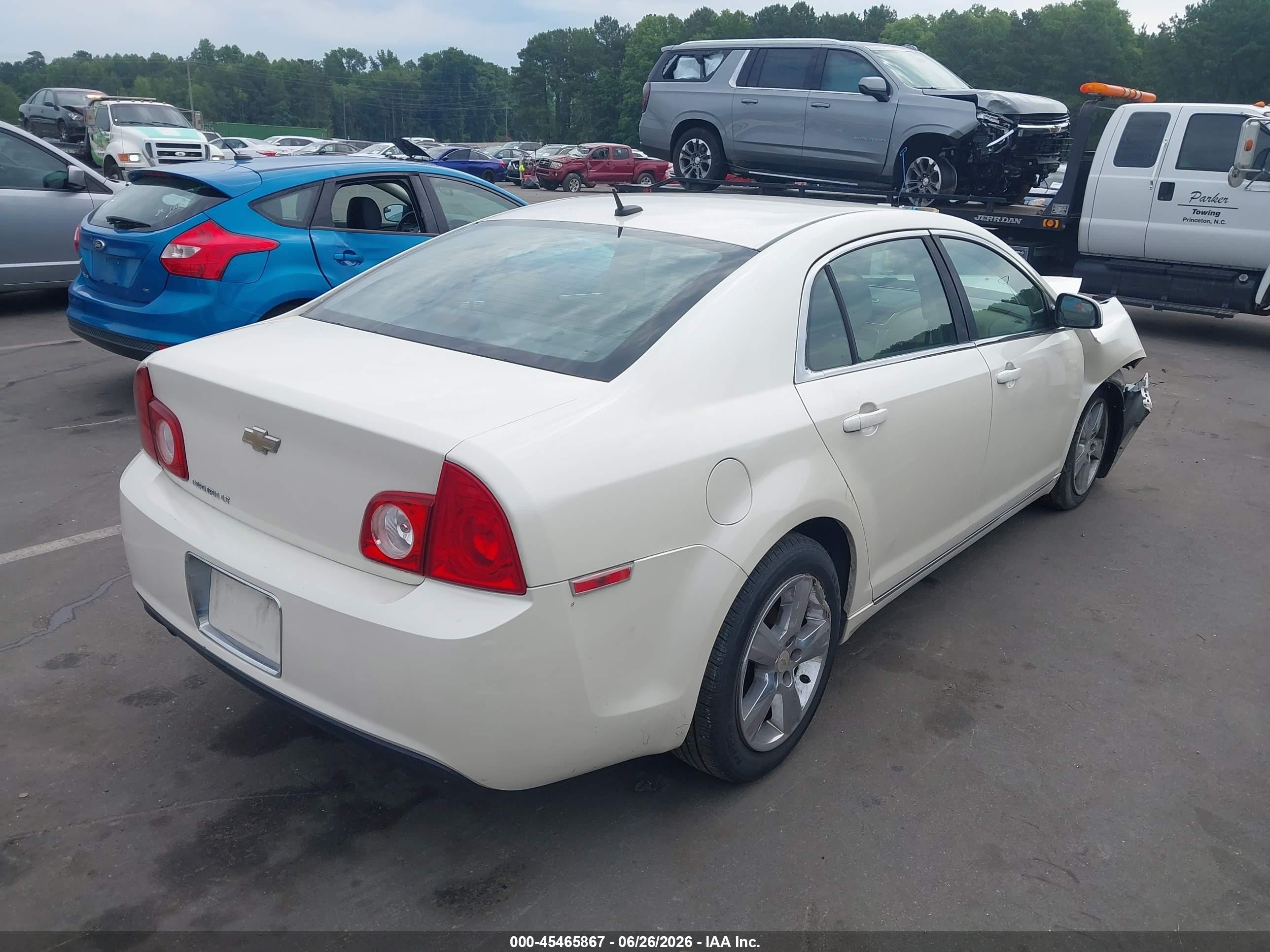 2010 Chevrolet Malibu Lt Белый vin: 1G1ZD5EB5AF241157