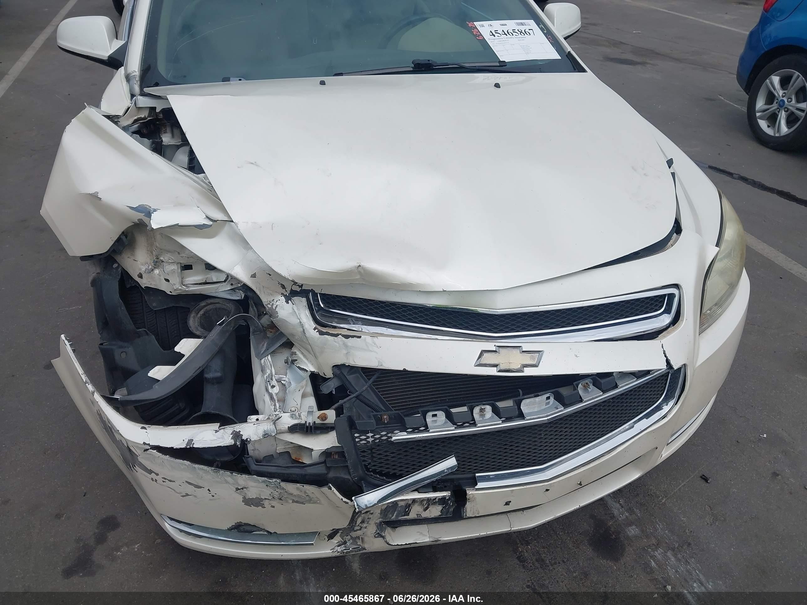 2010 Chevrolet Malibu Lt Белый vin: 1G1ZD5EB5AF241157