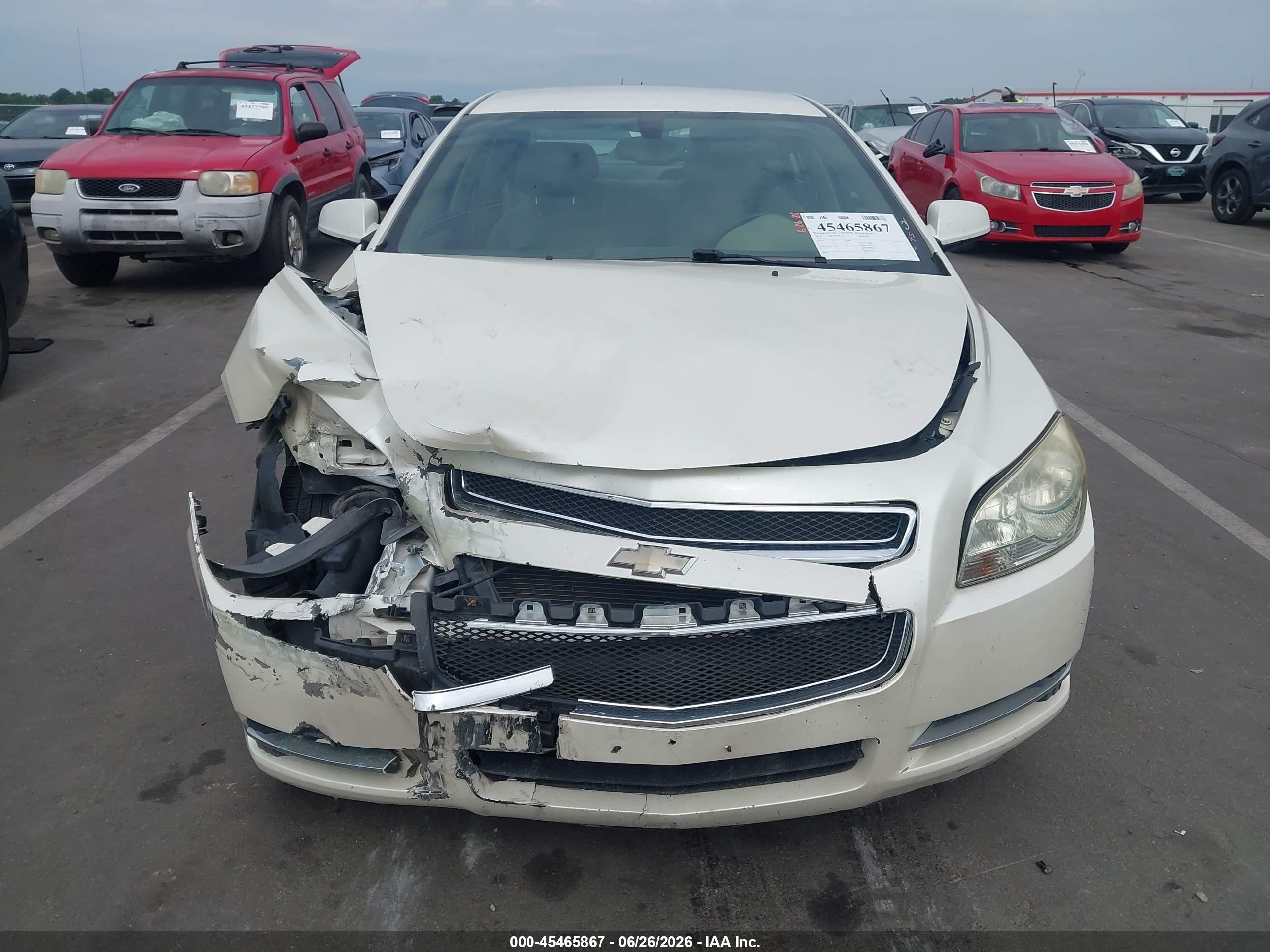 2010 Chevrolet Malibu Lt Белый vin: 1G1ZD5EB5AF241157