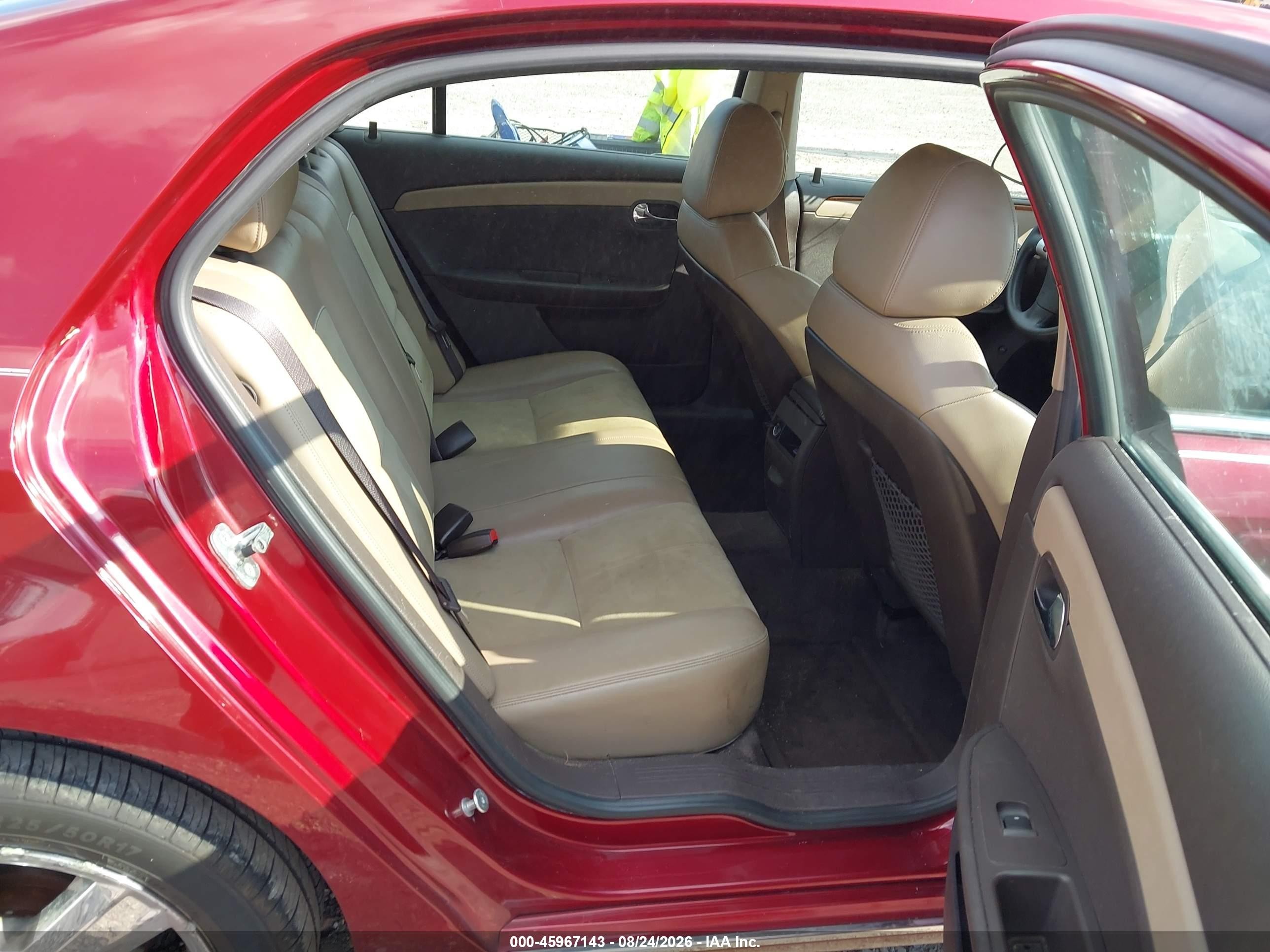 2010 Chevrolet Malibu Lt Red vin: 1G1ZD5EB5AF253146