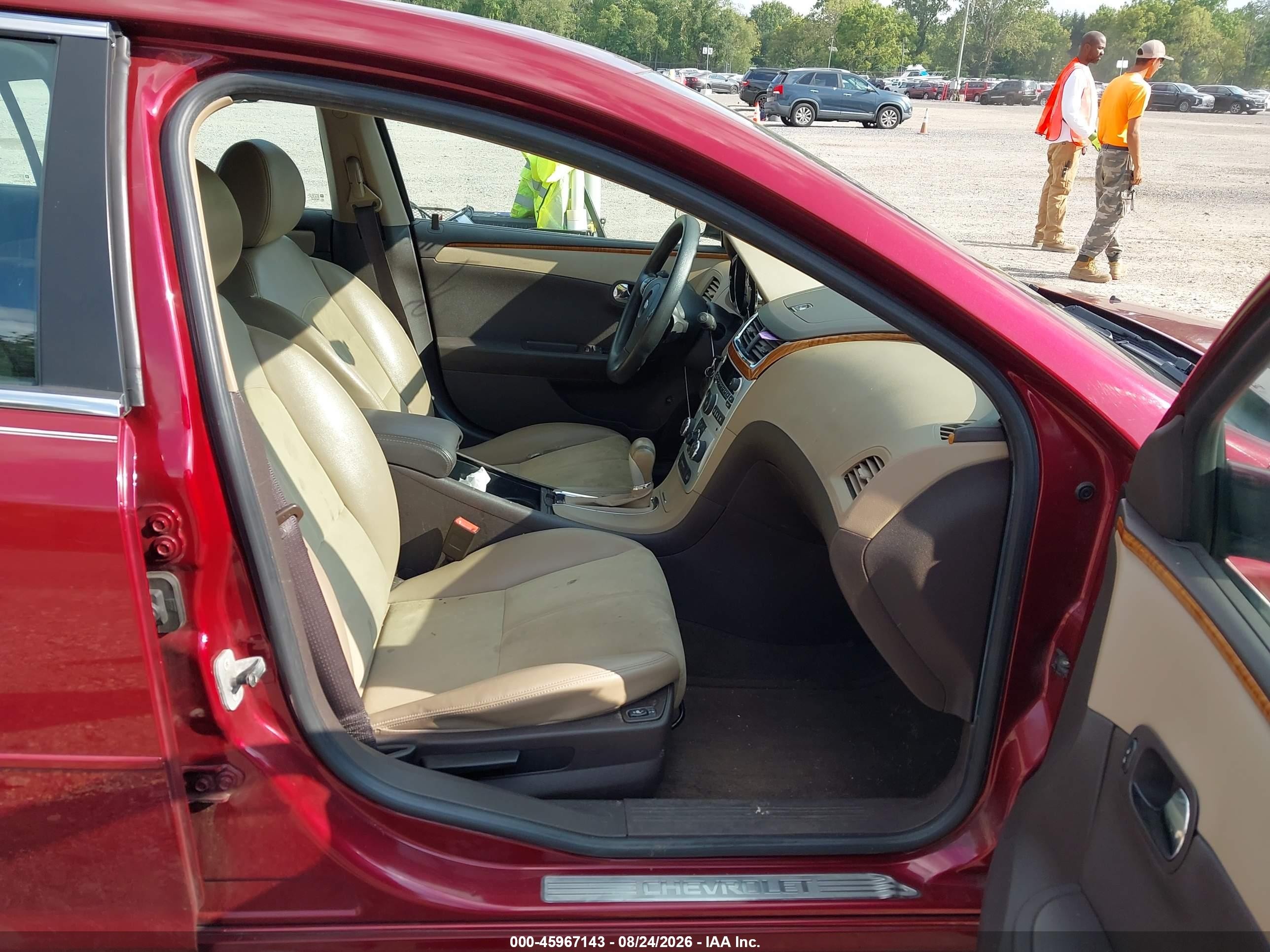 2010 Chevrolet Malibu Lt Red vin: 1G1ZD5EB5AF253146