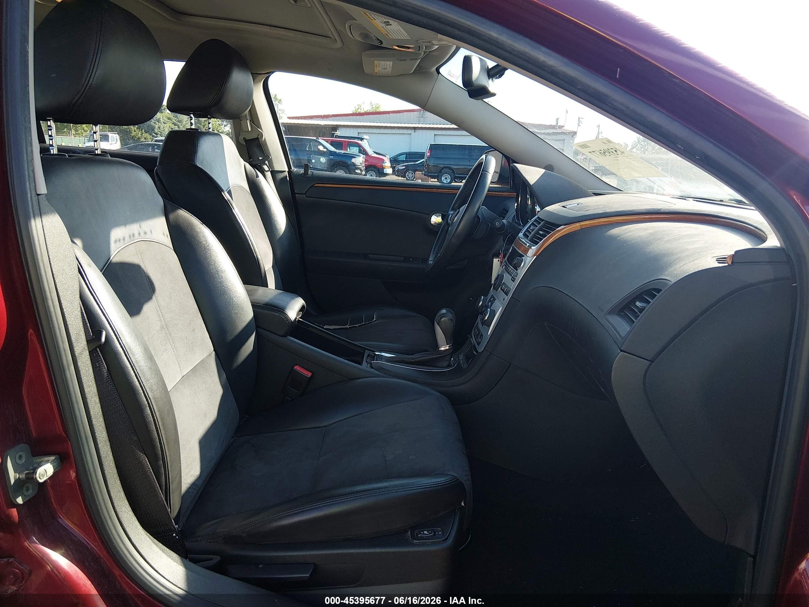 2010 Chevrolet Malibu Lt Burgundy vin: 1G1ZD5EB6AF130102