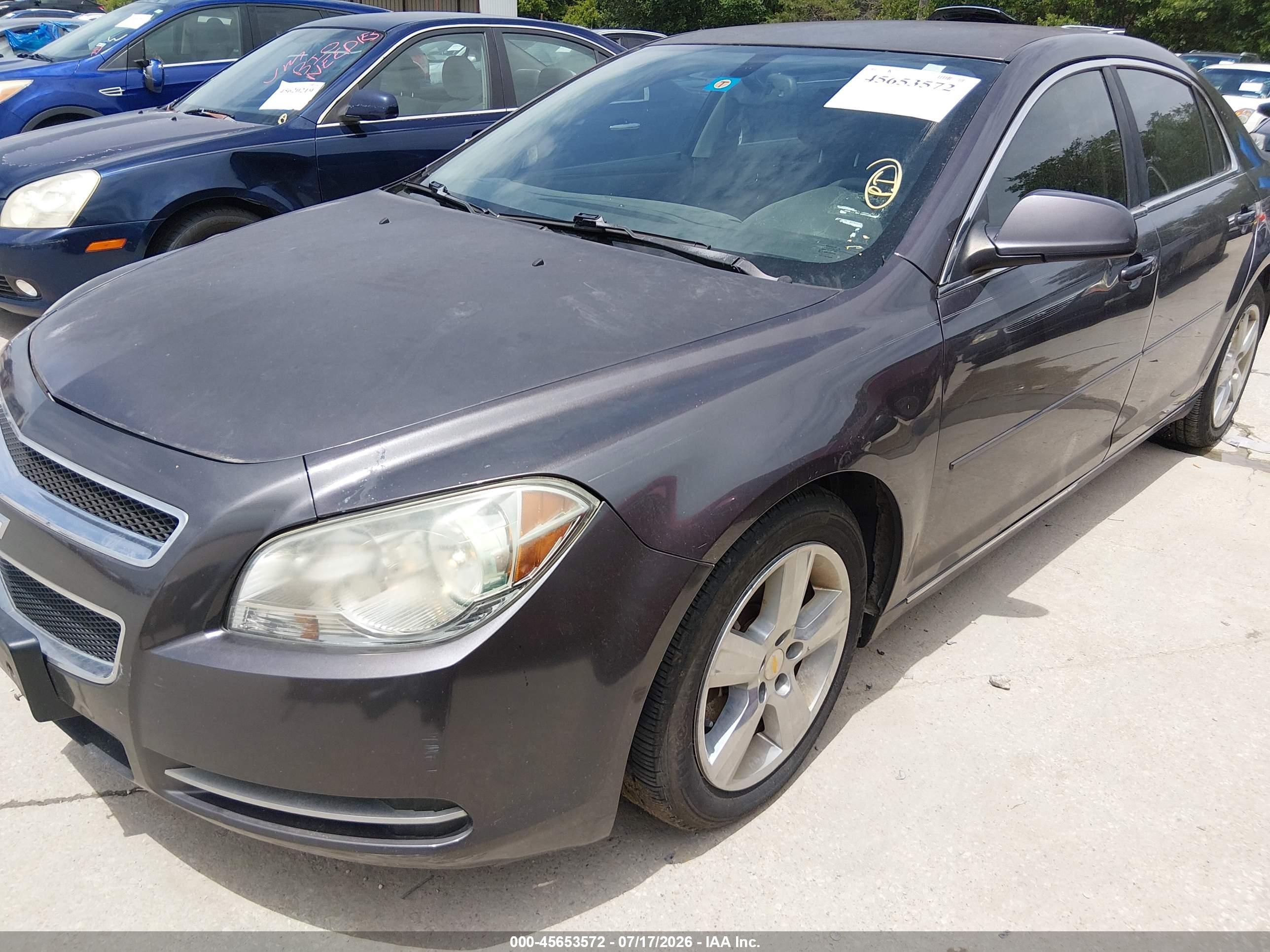 2010 Chevrolet Malibu Lt Brown vin: 1G1ZD5EB8A4154509
