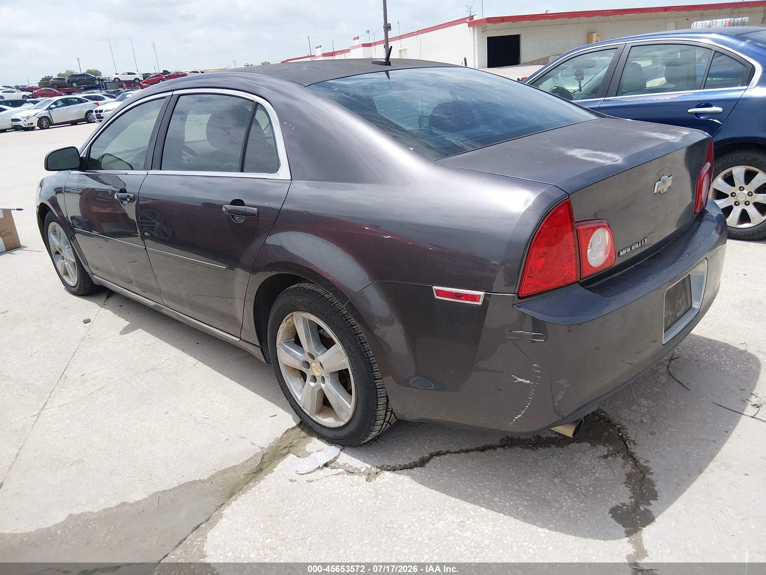 2010 Chevrolet Malibu Lt Brown vin: 1G1ZD5EB8A4154509