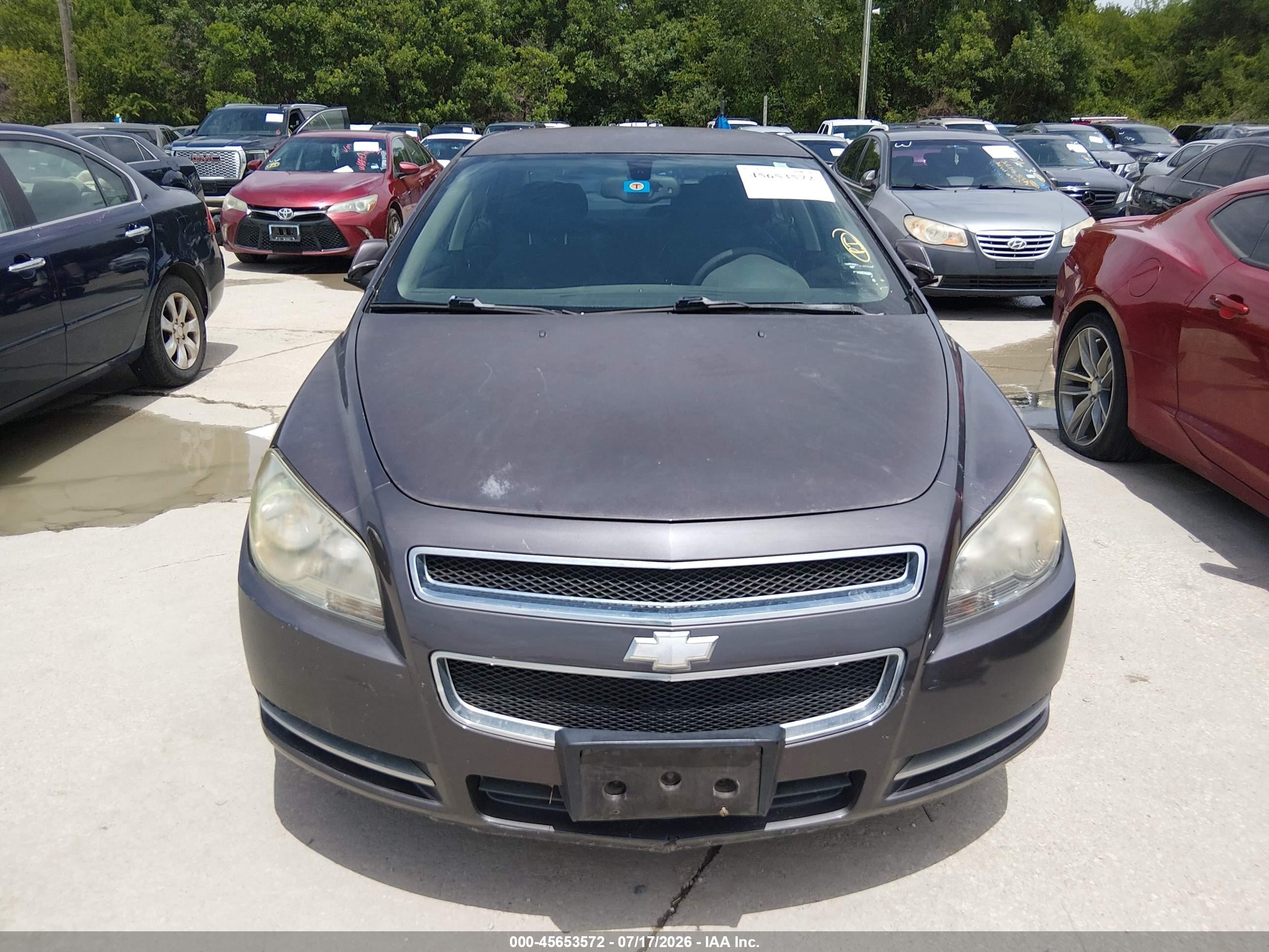 2010 Chevrolet Malibu Lt Brown vin: 1G1ZD5EB8A4154509