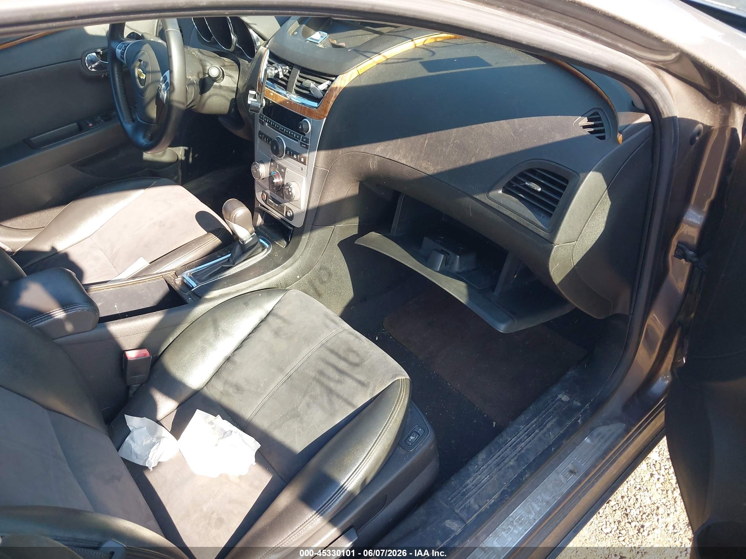 2010 Chevrolet Malibu Lt Brown vin: 1G1ZD5EB8AF289543