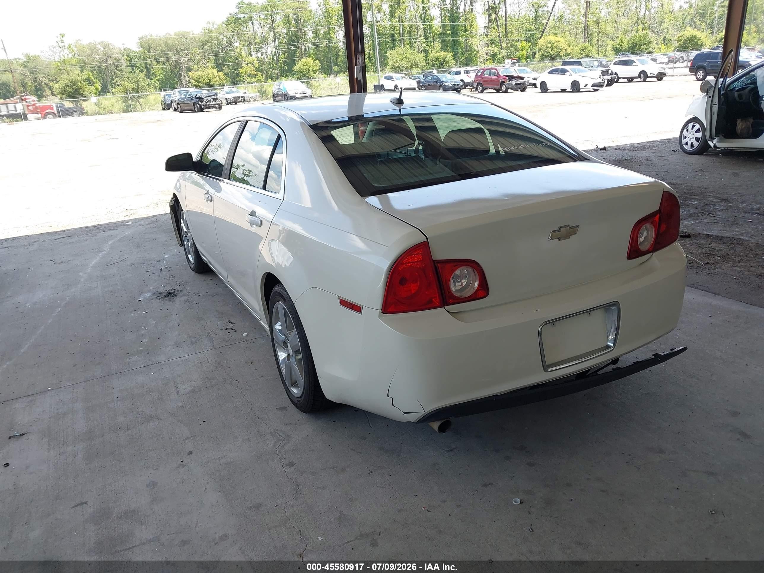 2010 Chevrolet Malibu Lt Cream vin: 1G1ZD5EB9AF255658