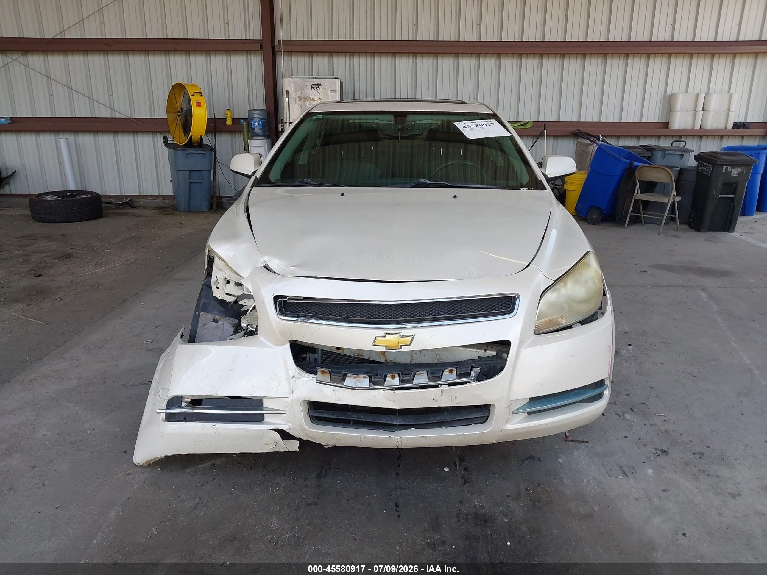 2010 Chevrolet Malibu Lt Cream vin: 1G1ZD5EB9AF255658