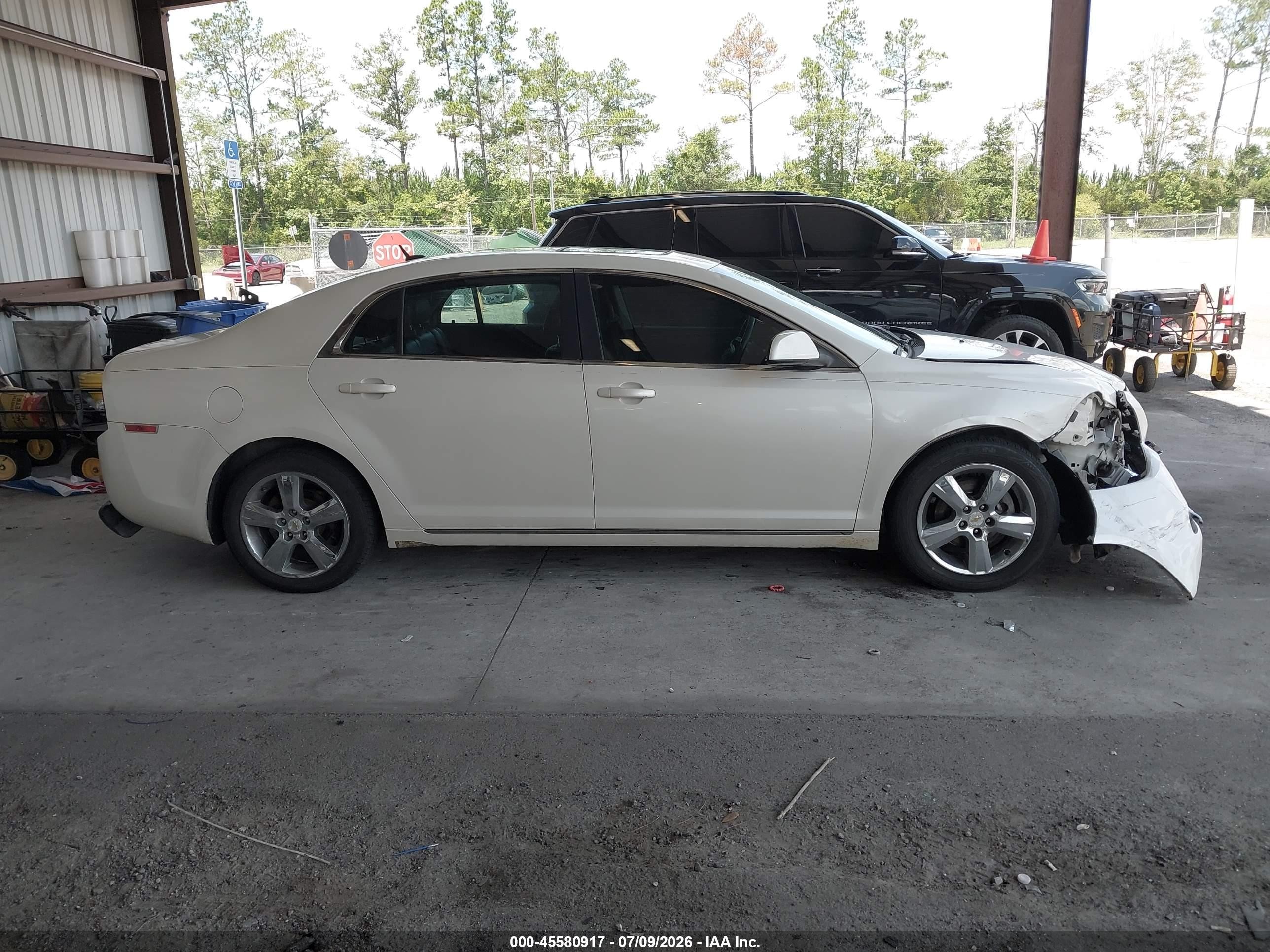 2010 Chevrolet Malibu Lt Cream vin: 1G1ZD5EB9AF255658