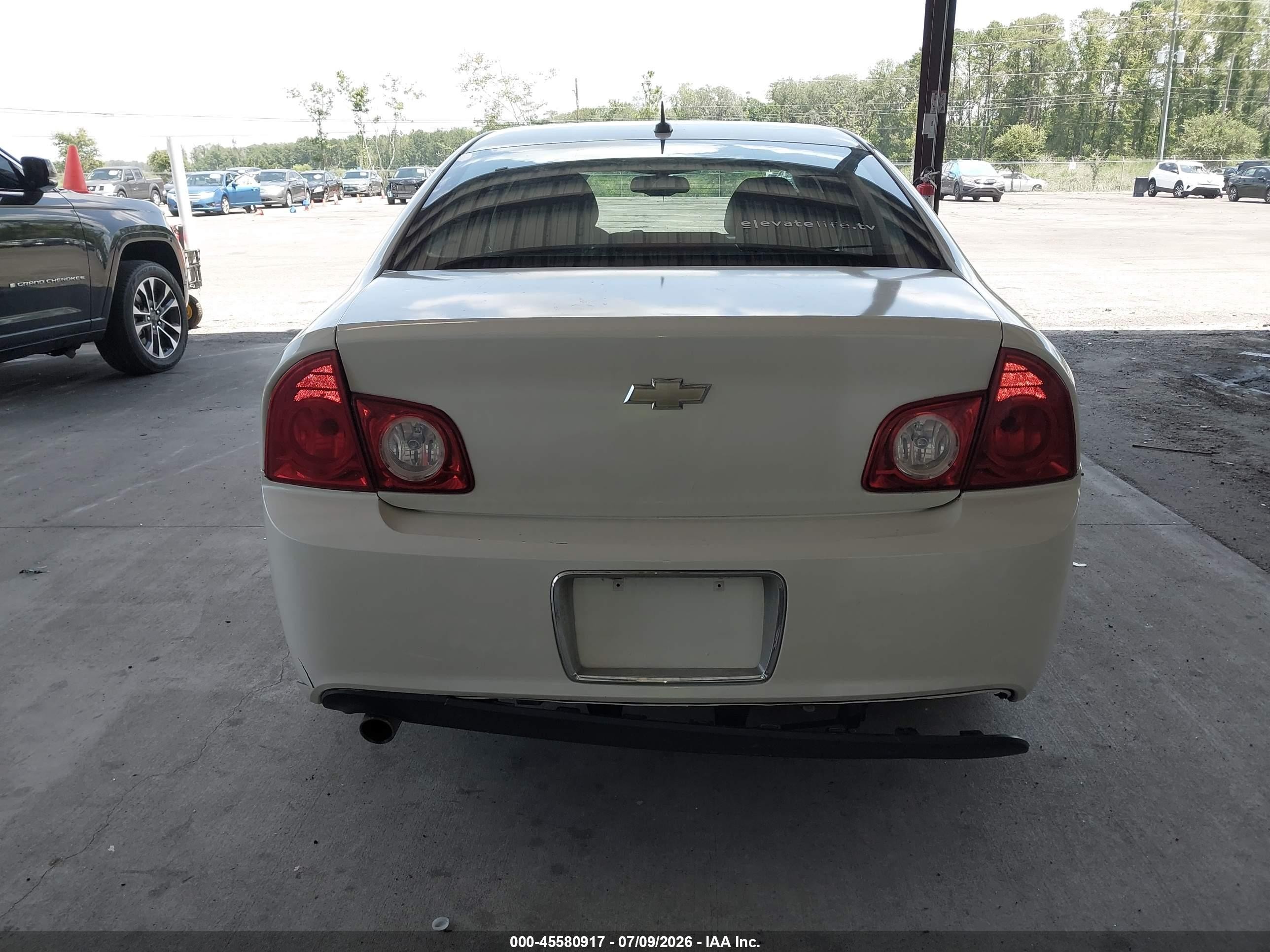 2010 Chevrolet Malibu Lt Cream vin: 1G1ZD5EB9AF255658