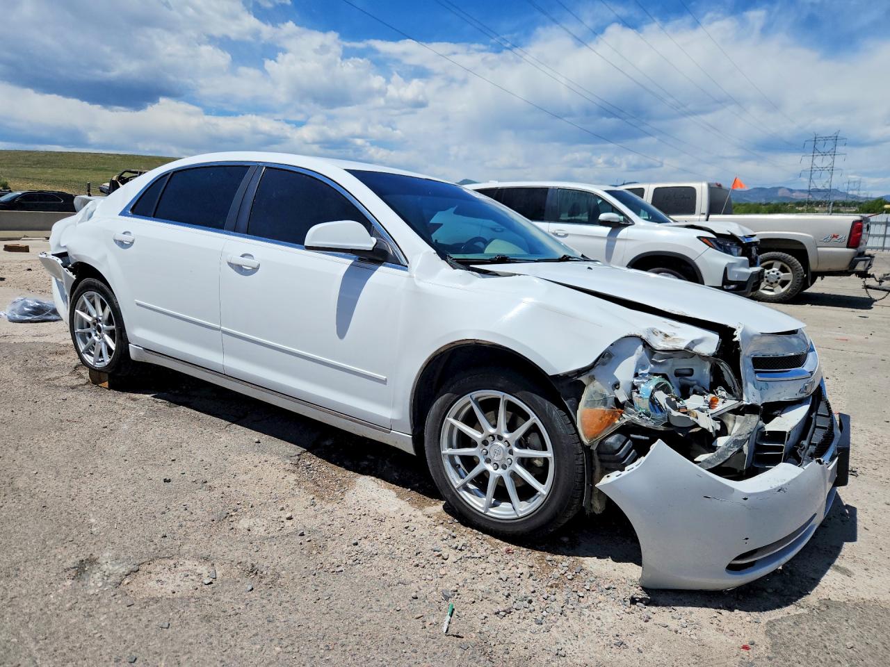2010 Chevrolet Malibu 2lt White vin: 1G1ZD5EBXAF297546