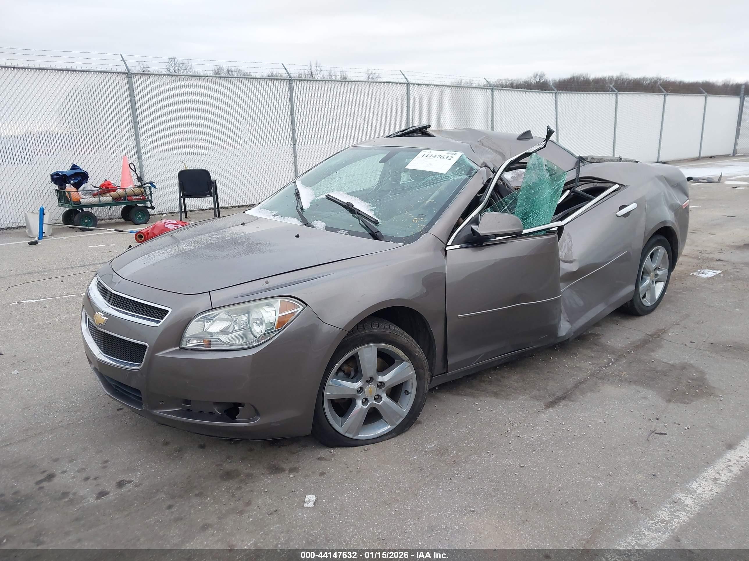 2012 Chevrolet Malibu 2lt Gray vin: 1G1ZD5EU0CF128821