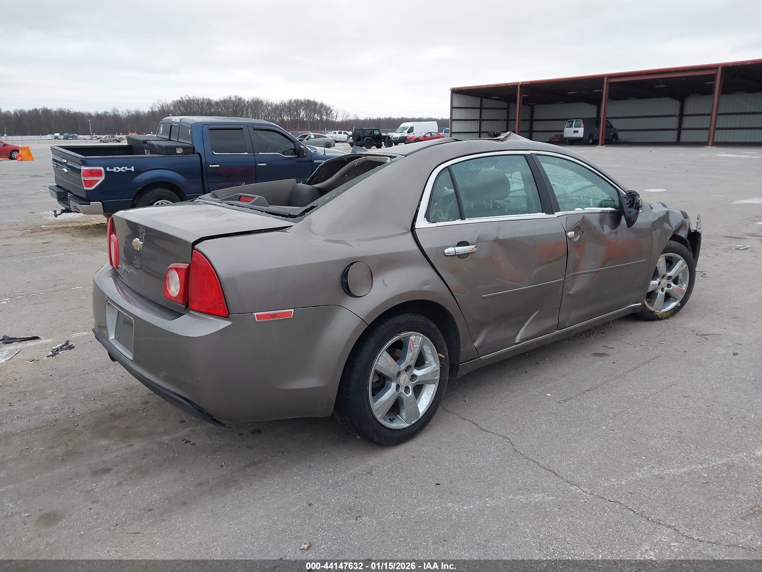 2012 Chevrolet Malibu 2lt Gray vin: 1G1ZD5EU0CF128821