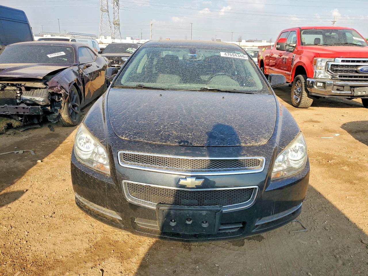 2012 Chevrolet Malibu 2lt Black vin: 1G1ZD5EU0CF382206