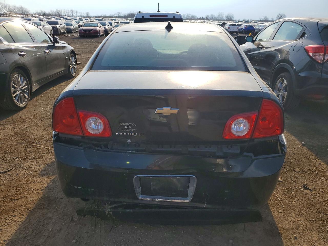 2012 Chevrolet Malibu 2lt Black vin: 1G1ZD5EU0CF382206