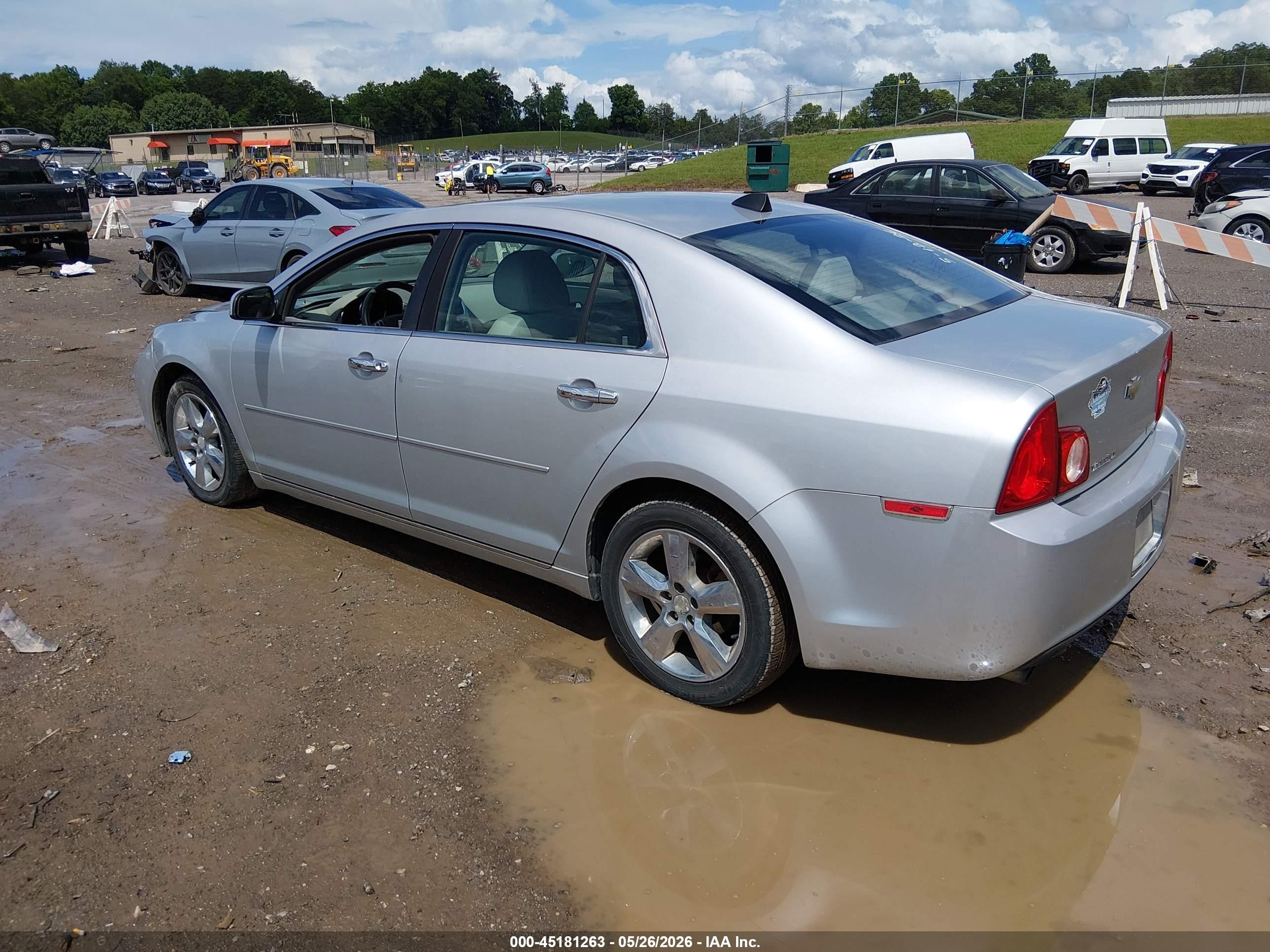 2012 Chevrolet Malibu 2lt Silver vin: 1G1ZD5EU1CF206300